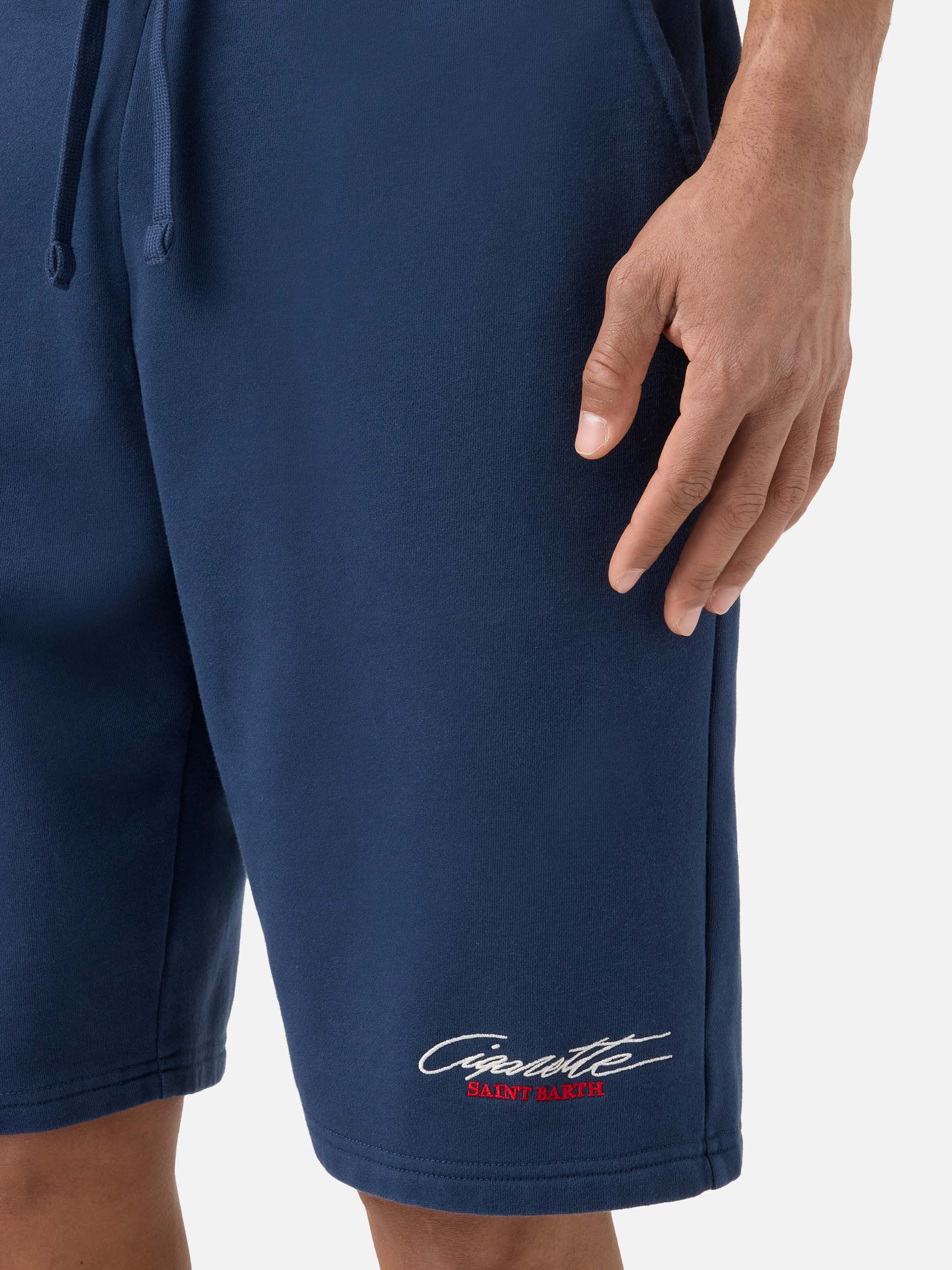 Bermuda Randle blu con ricamo Cigarette Racing | Special Edition - Image 2