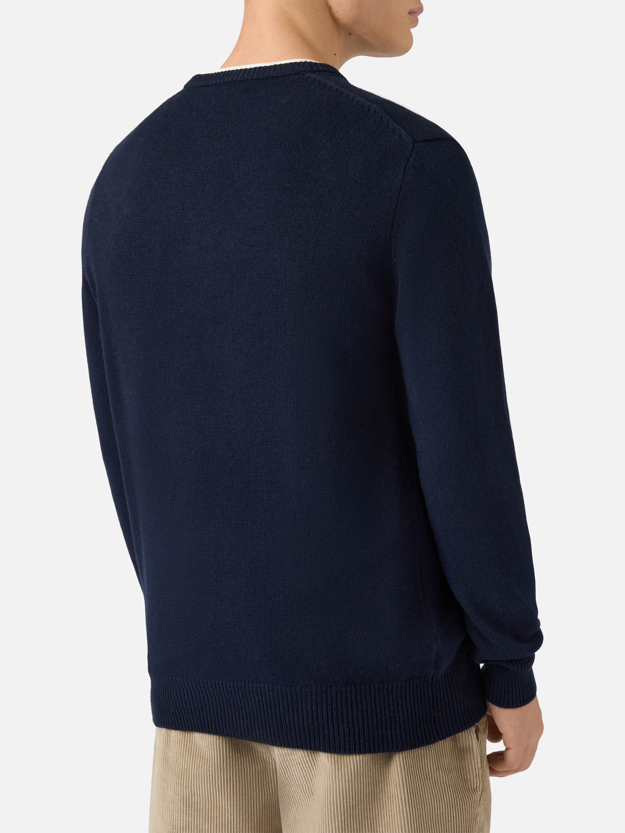 Maglione in  misto cashmere Heron con ricamo Sbagliato - Image 3