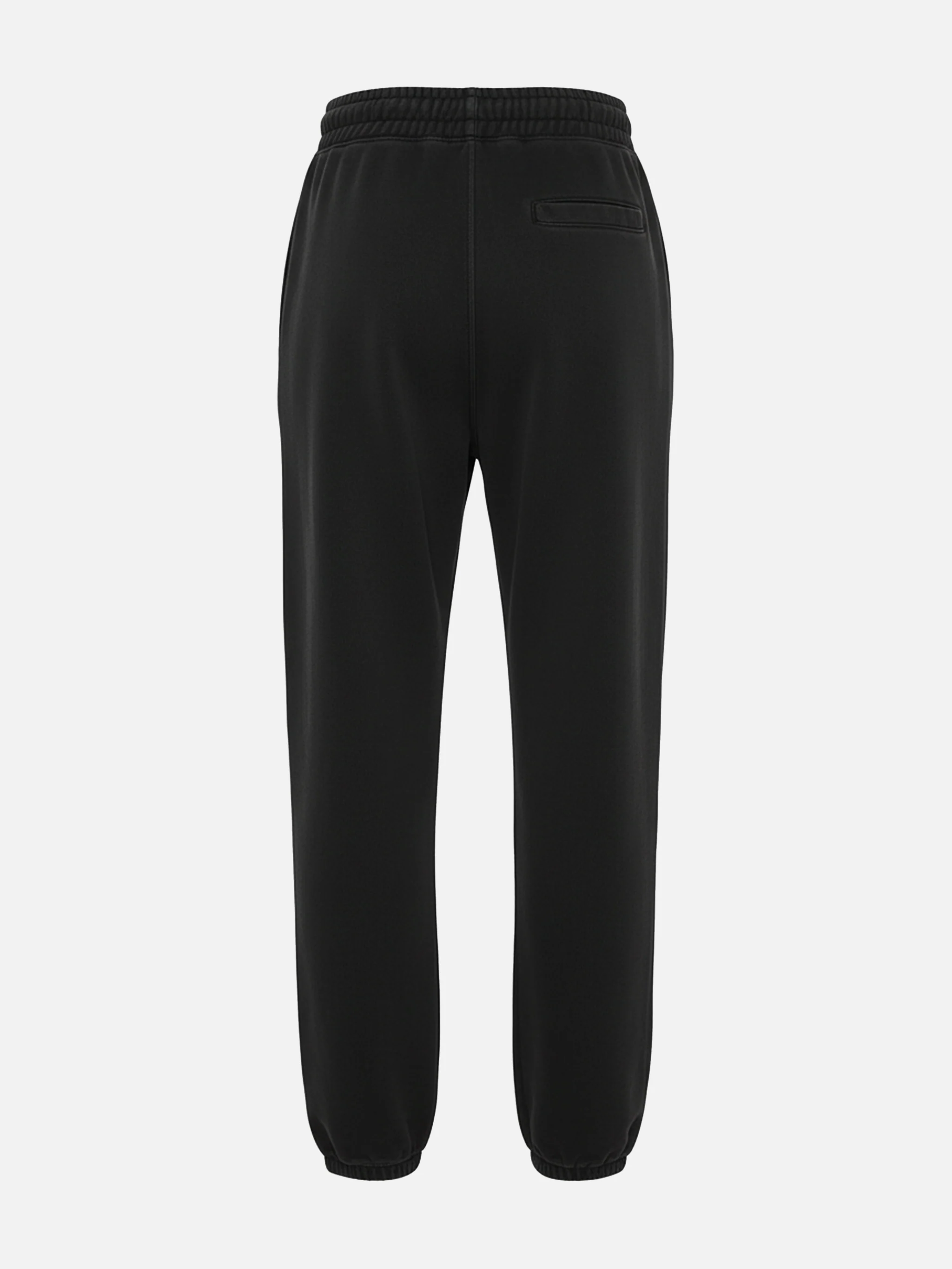 Pantaloni tuta Bolt in felpa nera - Image 2
