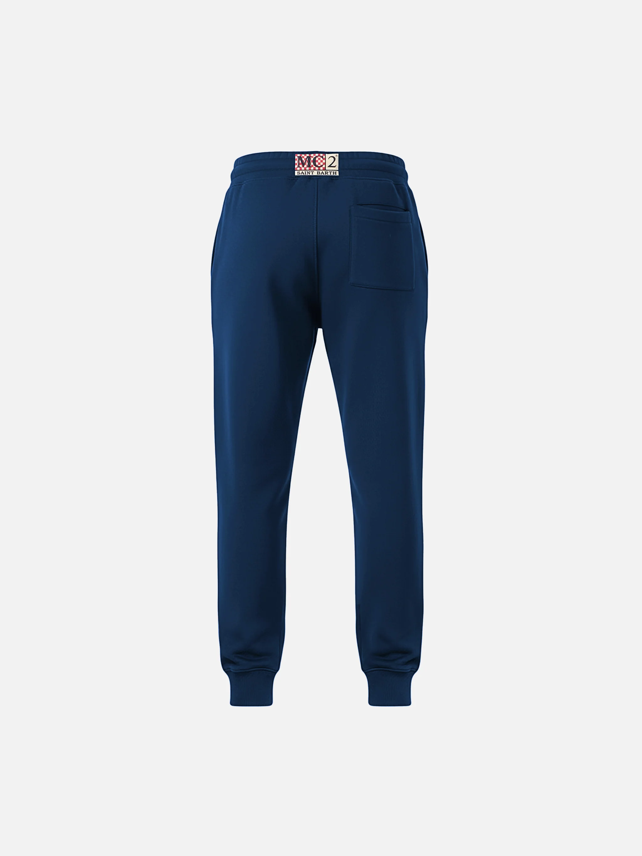 Pantaloni tuta Bolt Jr blu melange - Image 2