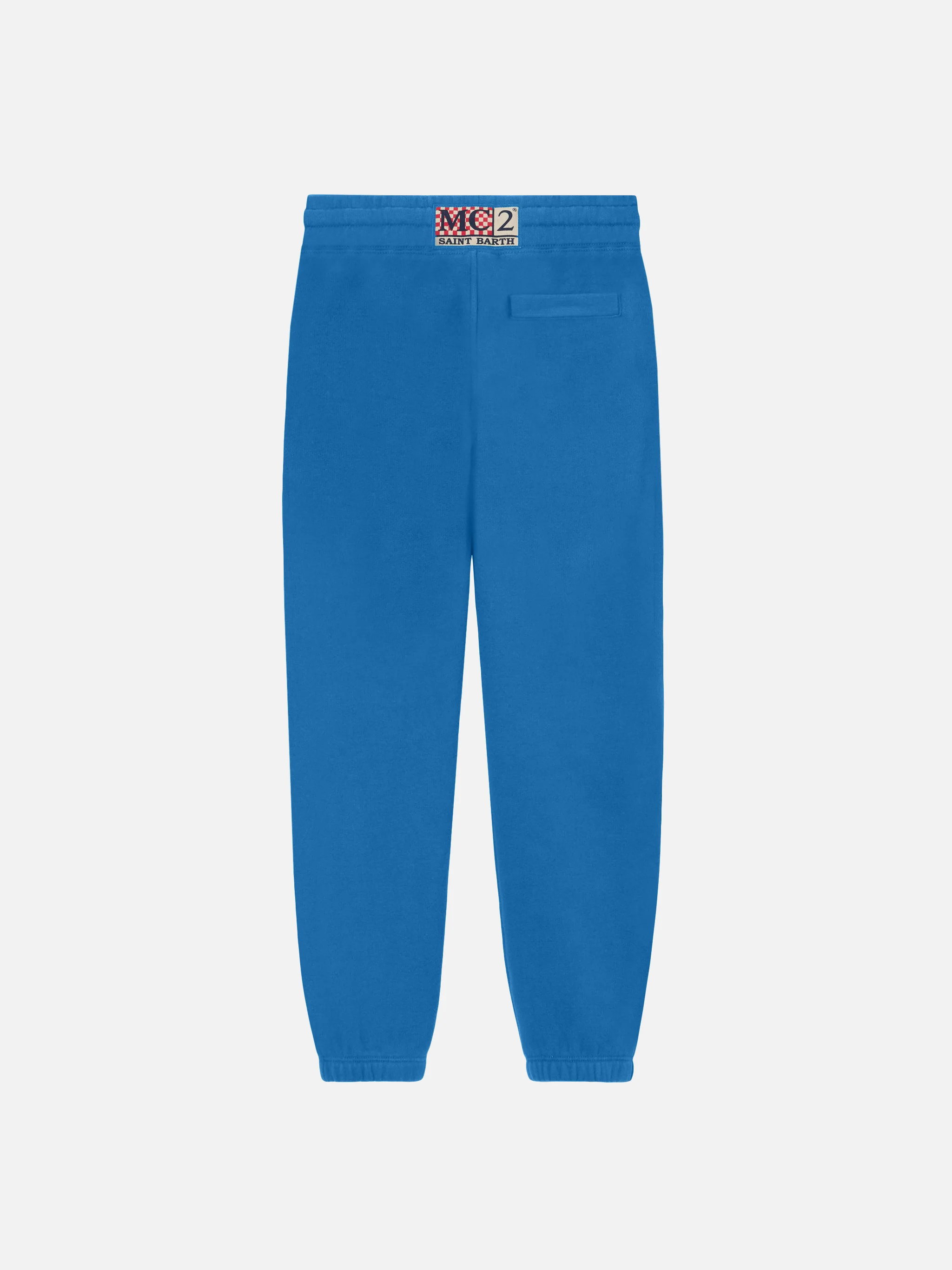Pantaloni tuta Bolt Jr in felpa bluette - Image 2