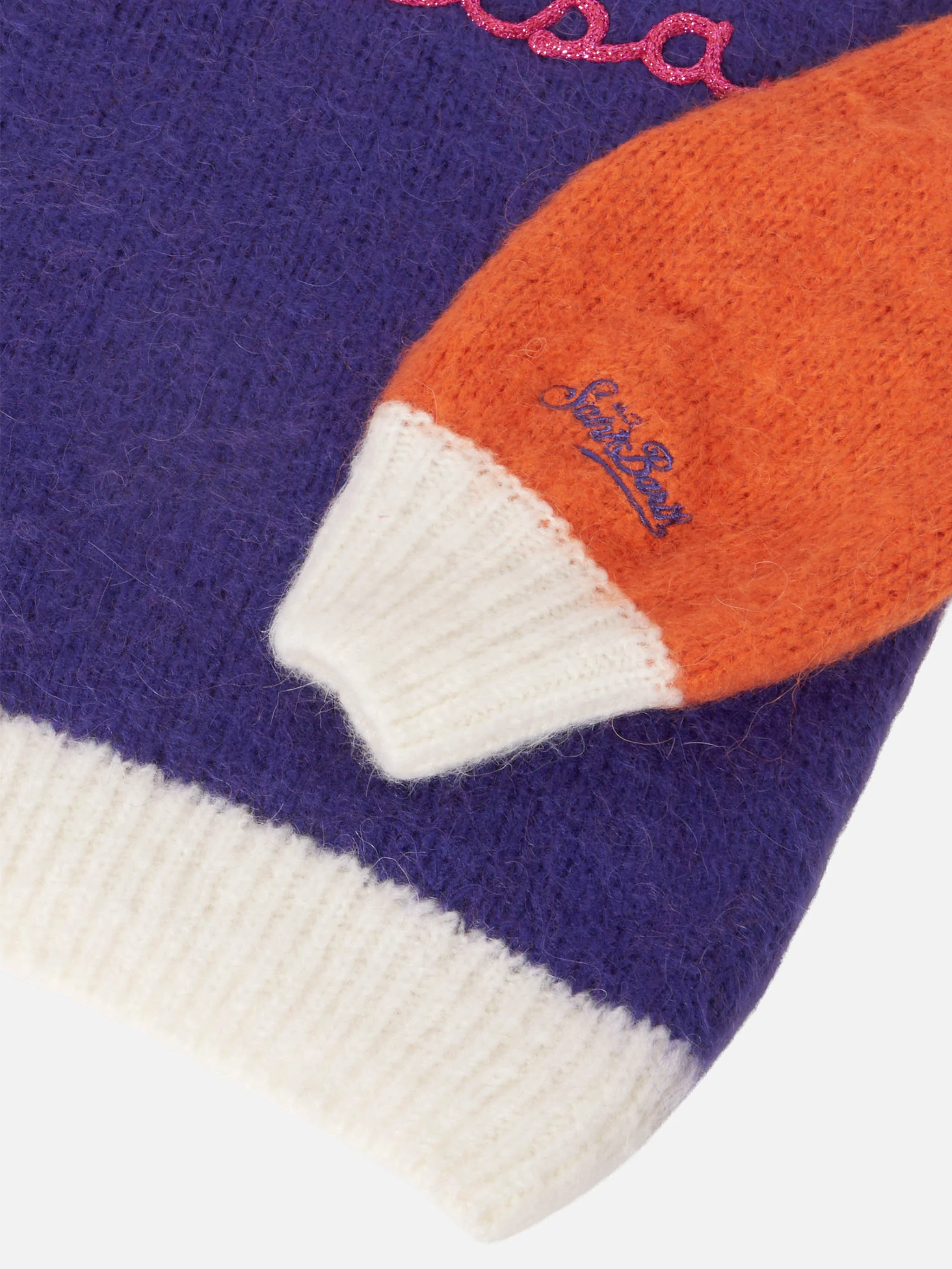 Maglione boxy Danya Soft Jr con ricamo Indecisa - Image 4