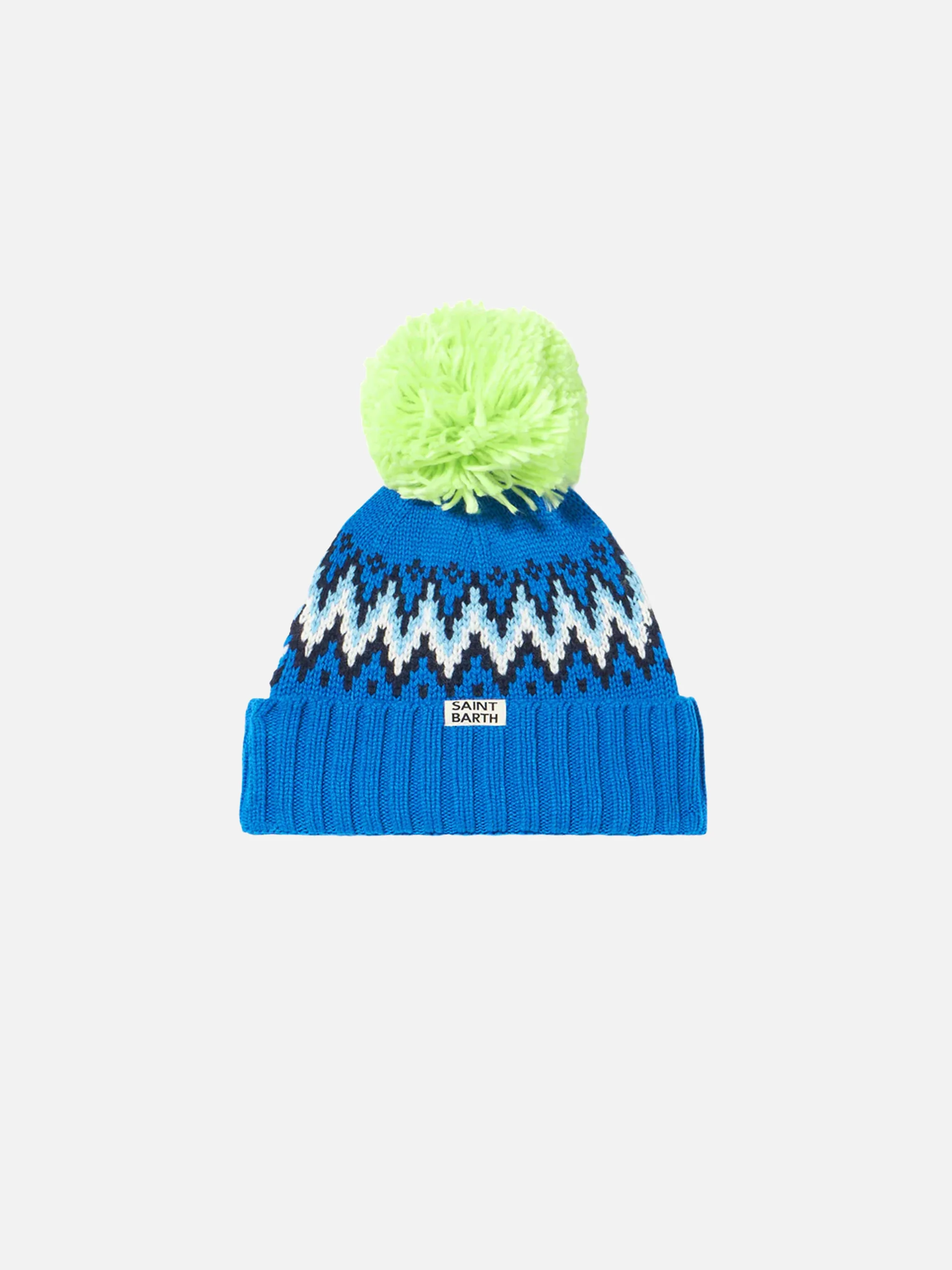 Berretto da bambino con jacquard islandese - Image 3