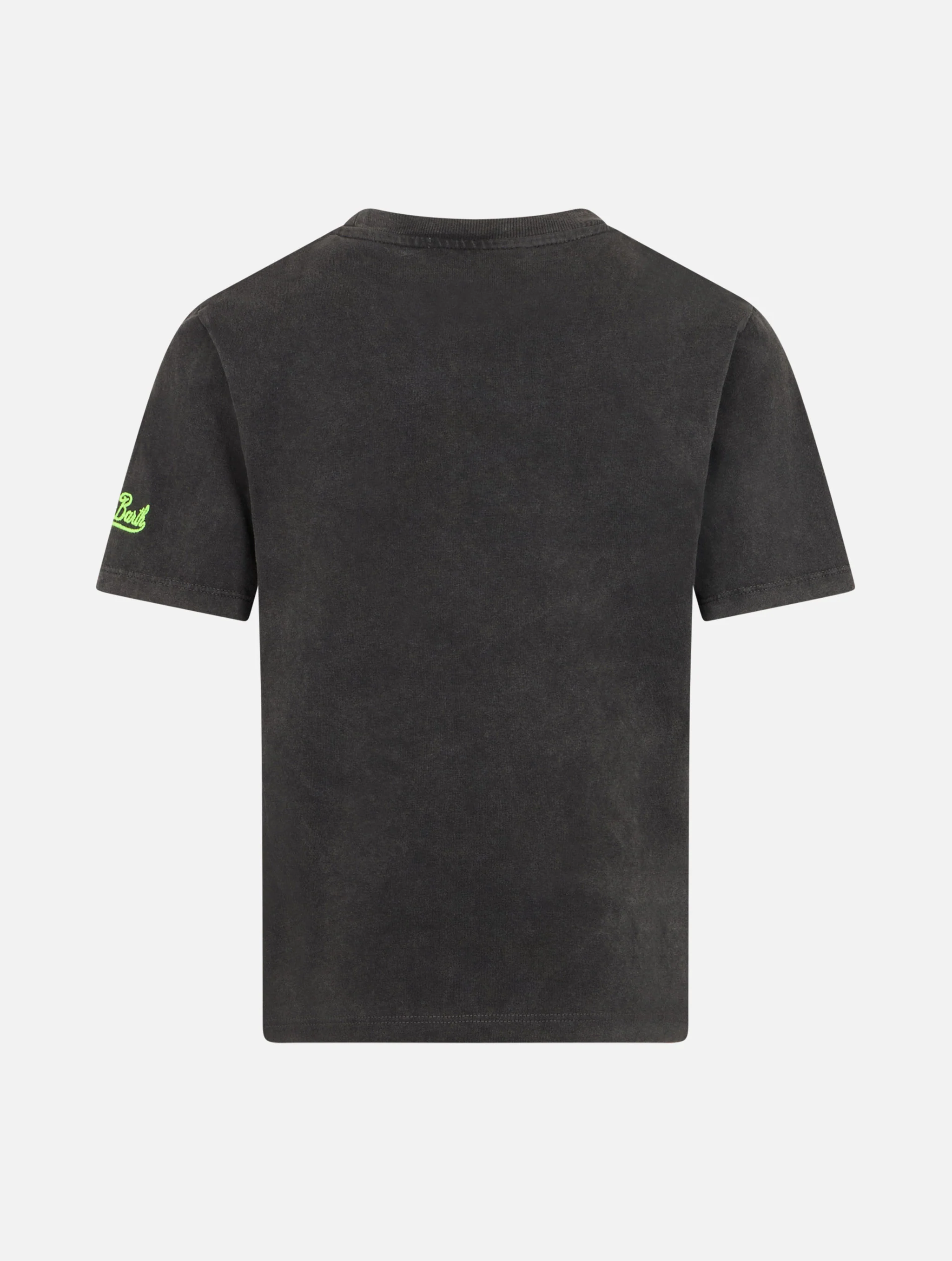 T-shirt da bambino in cotone nero Josh - Image 3