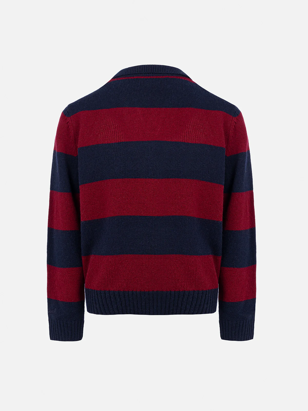 Polo da bambino a righe blu e rosse Covent con stampa Snoopy | EDIZIONE SPECIALE SNOOPY PEANUTS - Image 3
