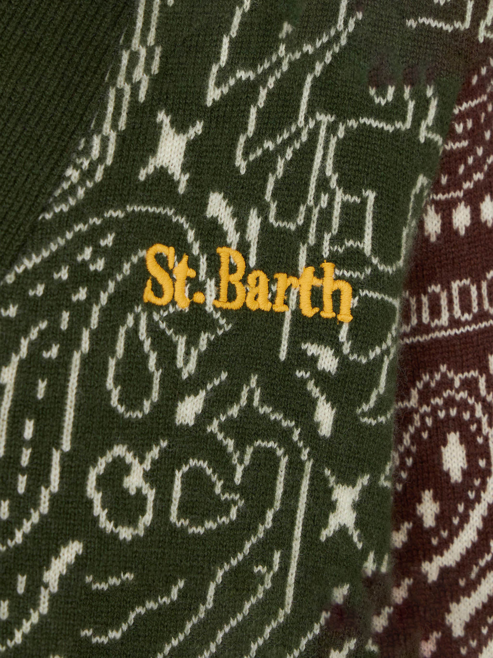 Cardigan da bambino con stampa bandana - Image 3