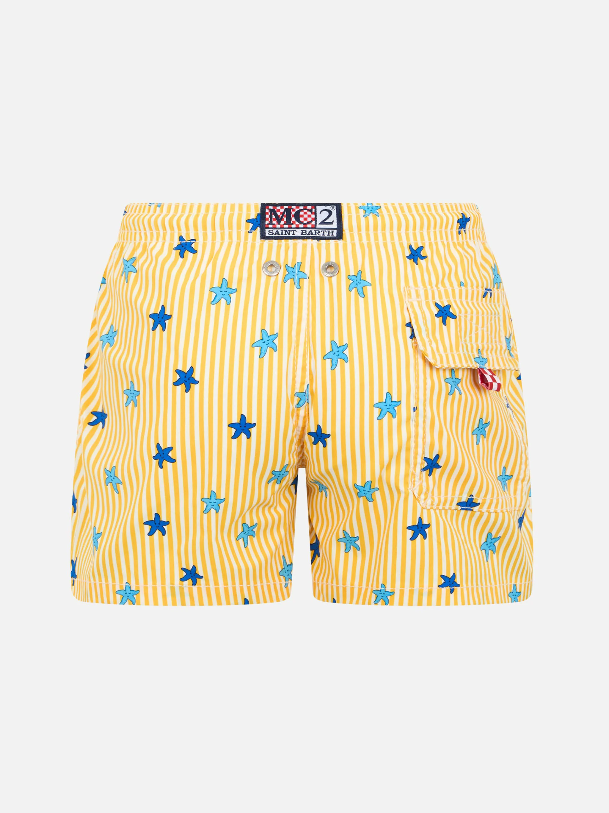 Costume da bagno da bambino Comfort Light Jr con stampa stelle marine - Image 2