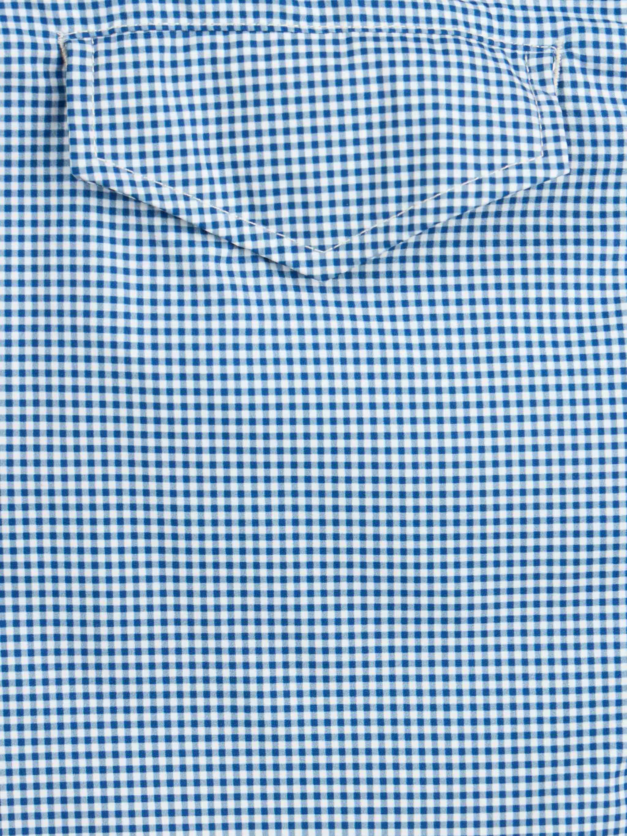Costume classico elasticizzato Comfort Light Jr con stampa vichy - Image 3