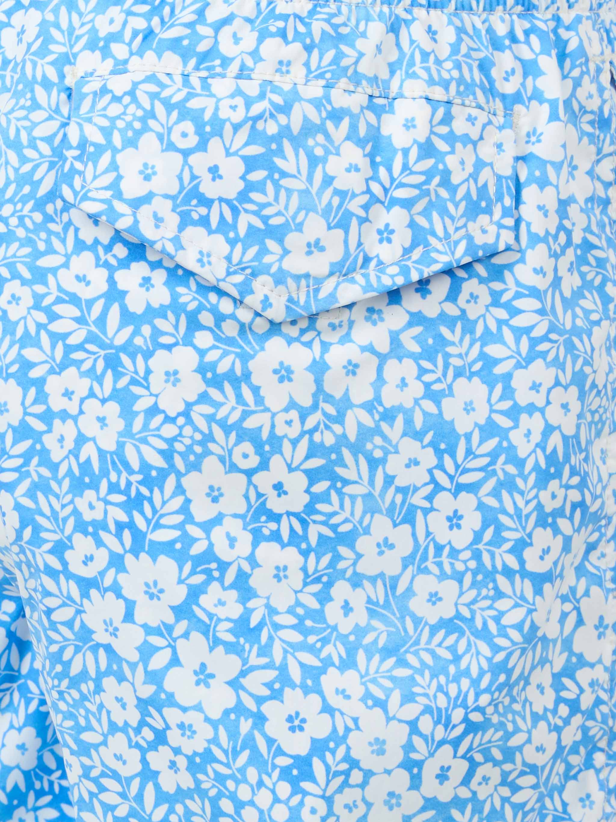 Costume classico elasticizzato Comfort Light Jr con stampa floreale - Image 3