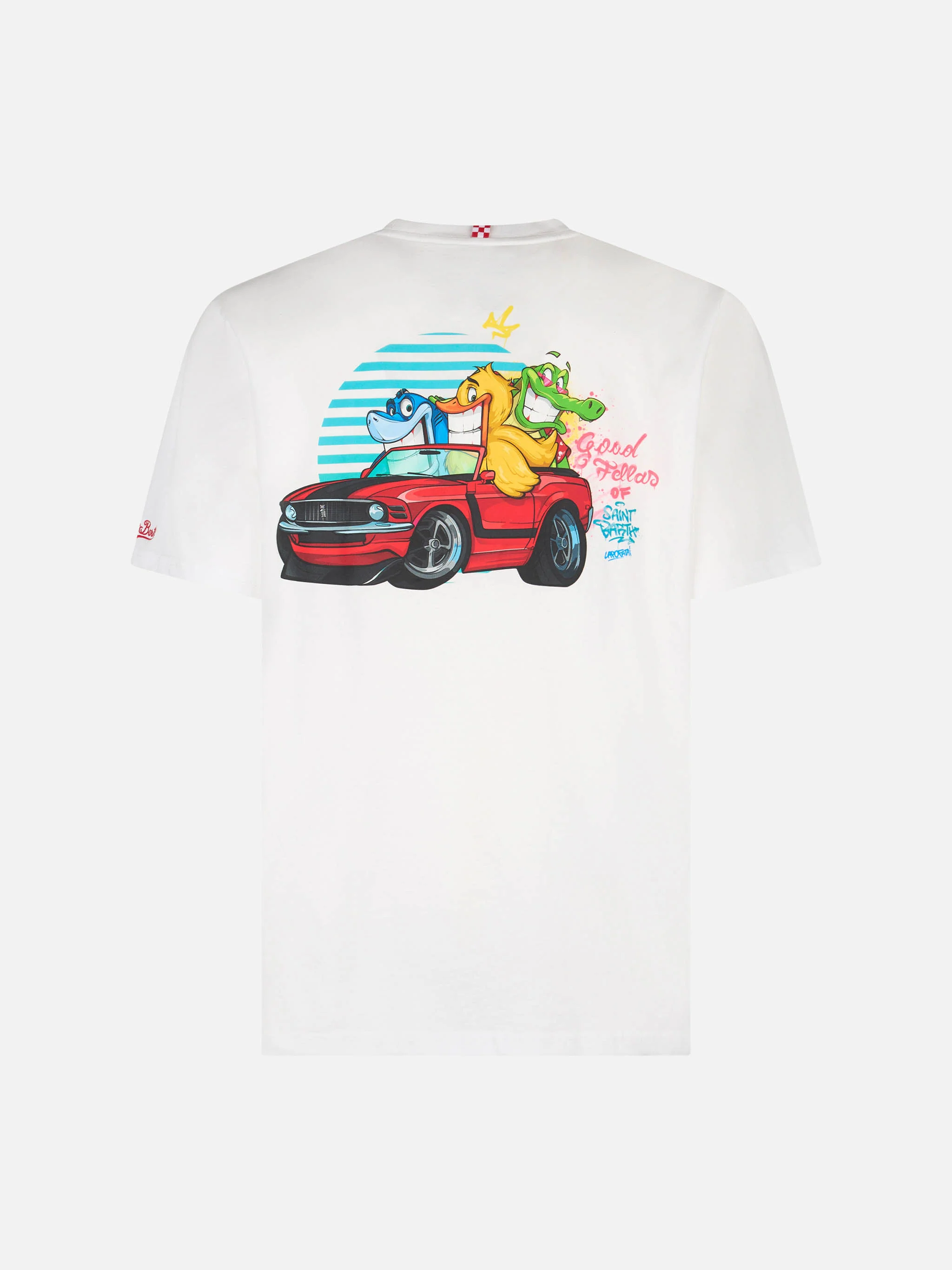 T-shirt da bambino in cotone con stampa crew cryptopuppets | EDIZIONE SPECIALE CRYPTOPUPPETS - Image 2