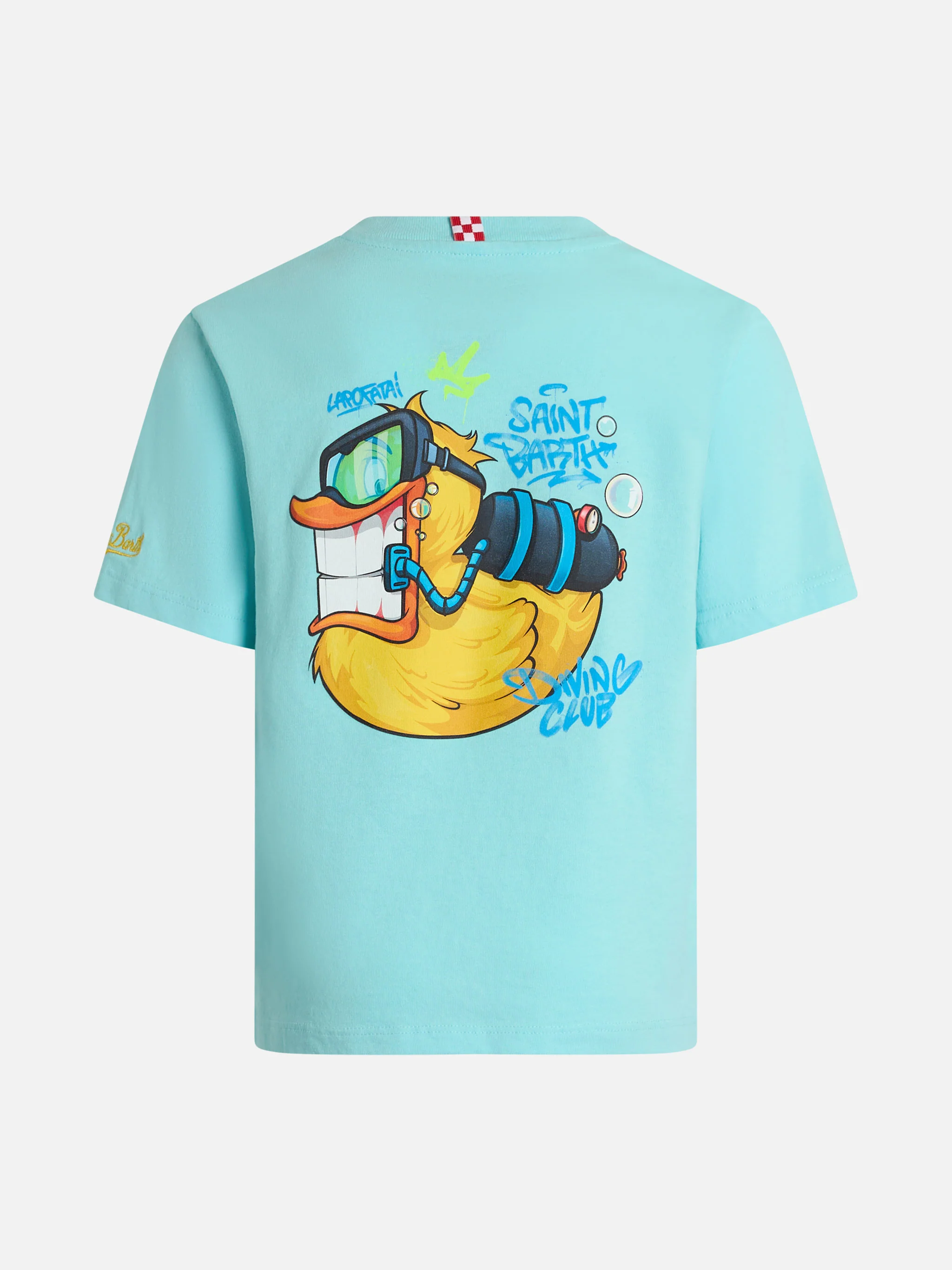 T-shirt da bambino in cotone con stampa paperelle criptopuppets | EDIZIONE SPECIALE CRYPTOPUPPETS - Image 3