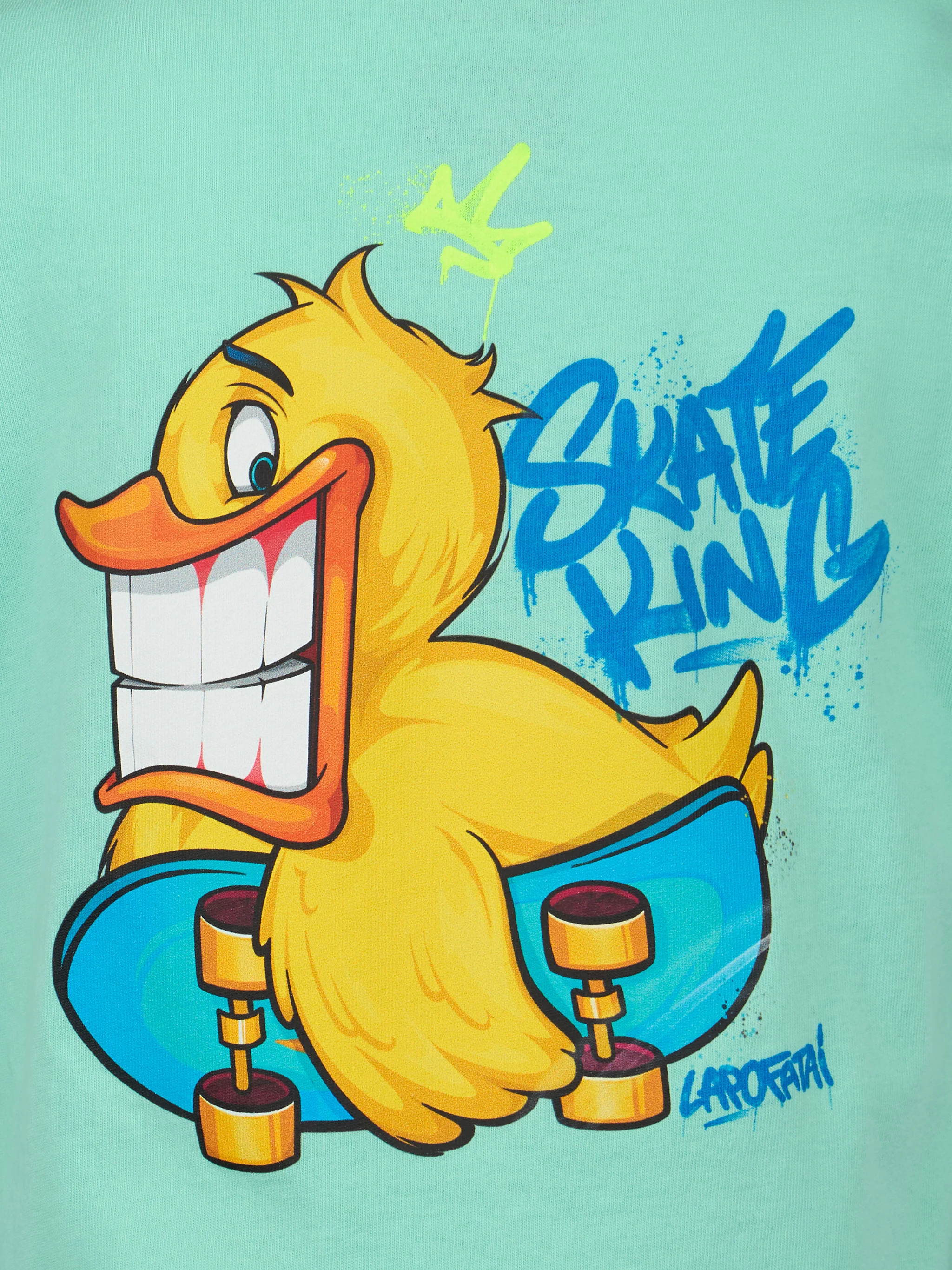 T-shirt da bambino in cotone con stampa paperelle criptopuppets | EDIZIONE SPECIALE CRYPTOPUPPETS - Image 3