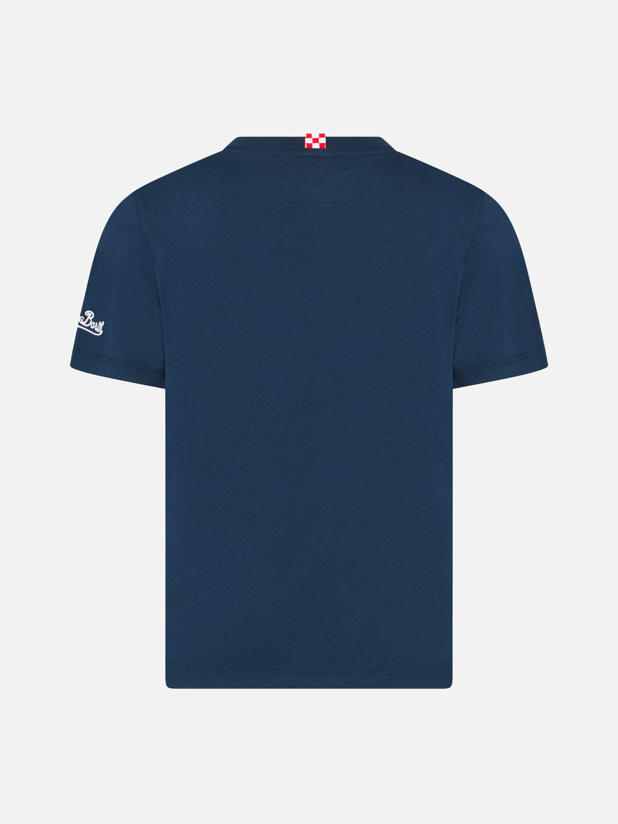 T-shirt da bambino in cotone con stampa dinosauri - Image 3