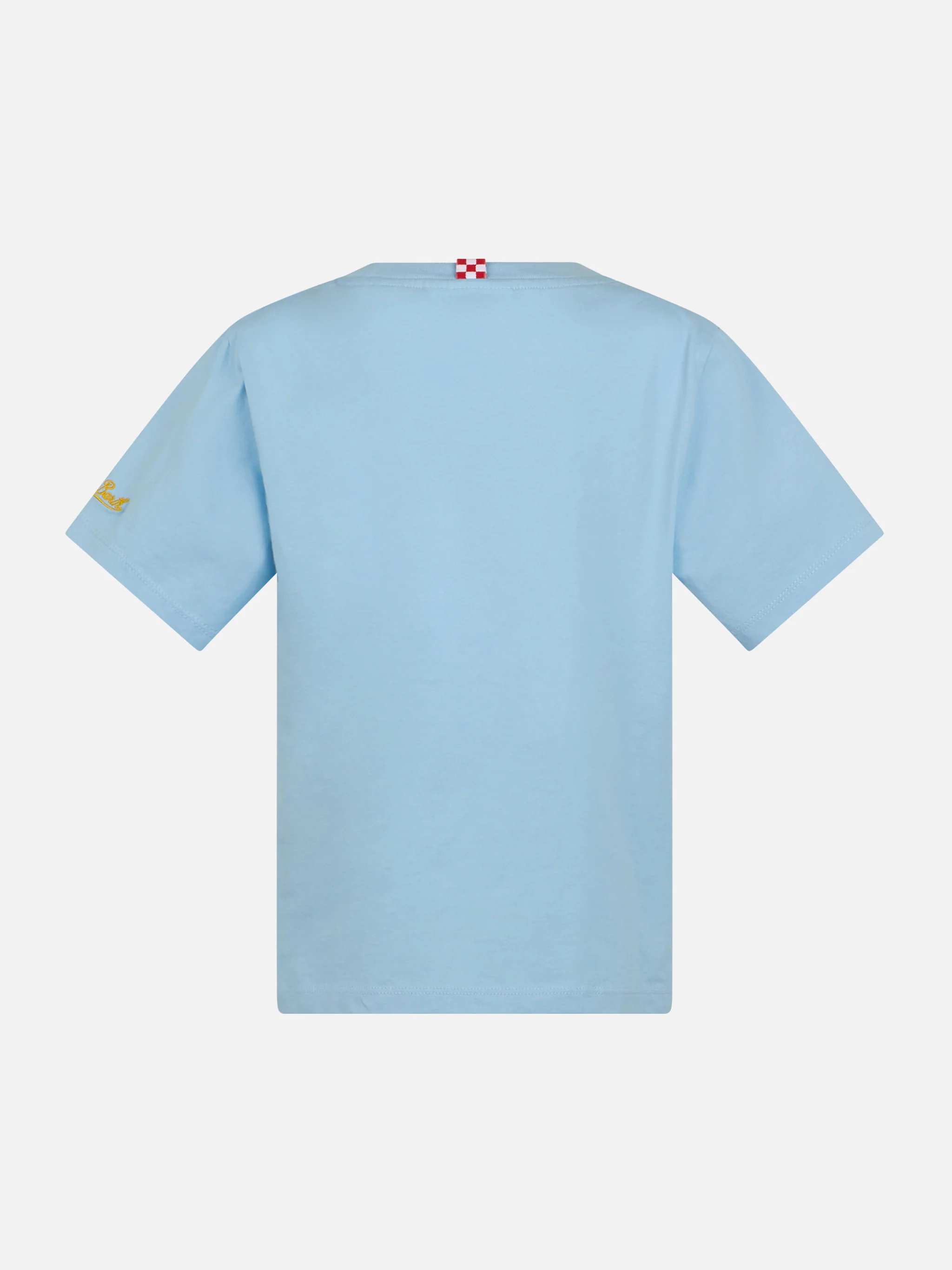 T-shirt da bambino in cotone con stampa granchio King of the Beach - Image 2