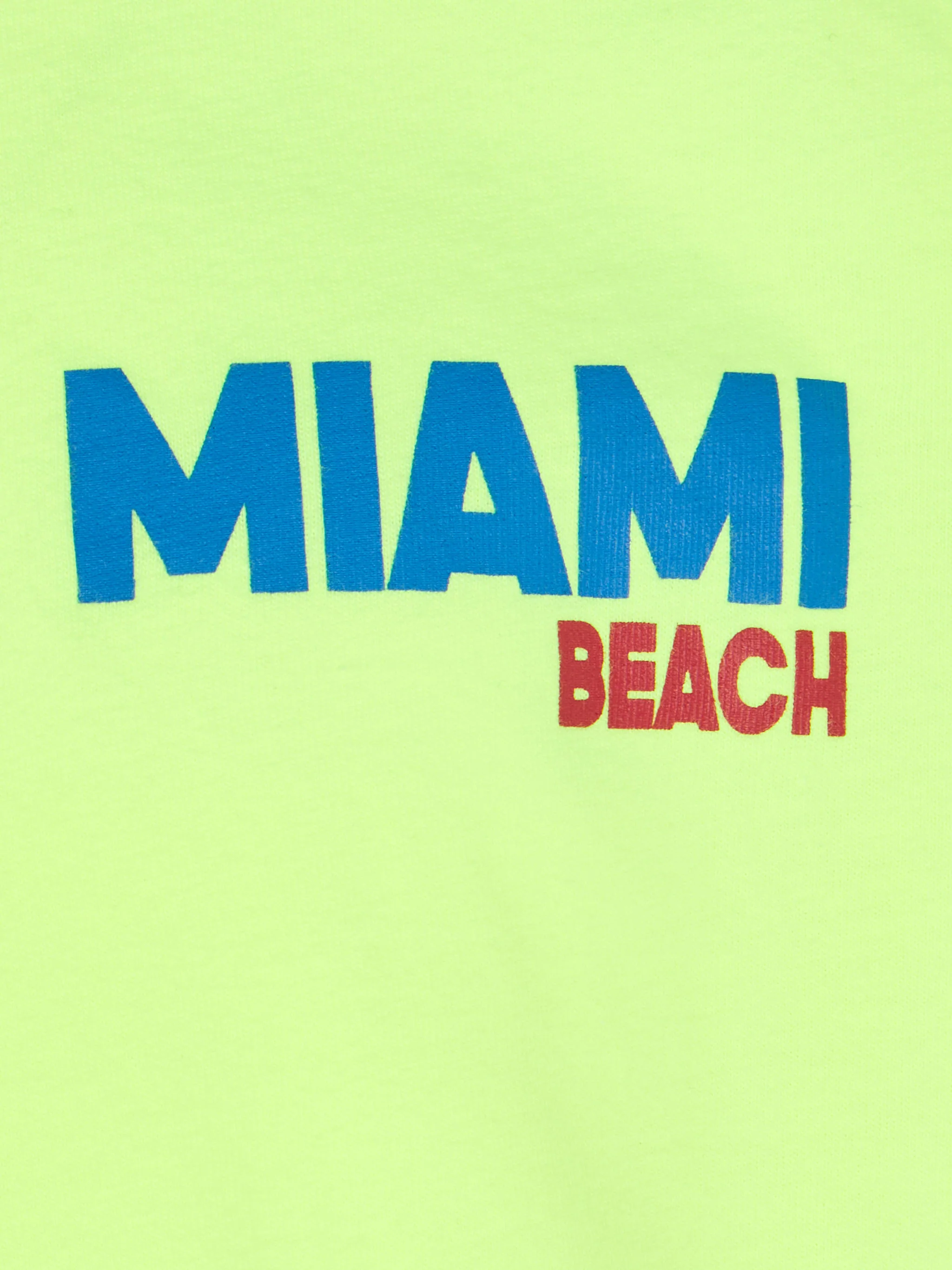 T-shirt da bambino in cotone con stampa cartolina di Miami Beach - Image 3