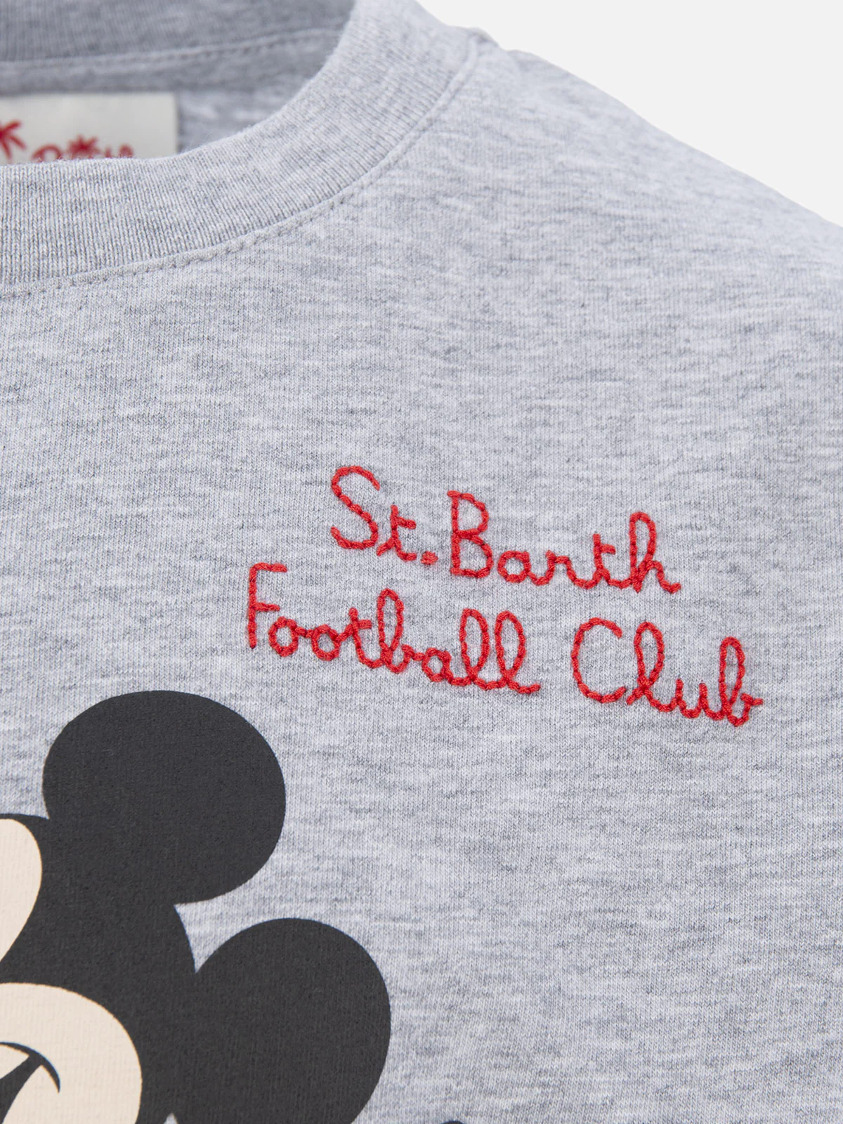 T-shirt da bambino in cotone con stampa e ricamo Topolino | EDIZIONE SPECIALE DISNEY - Image 3
