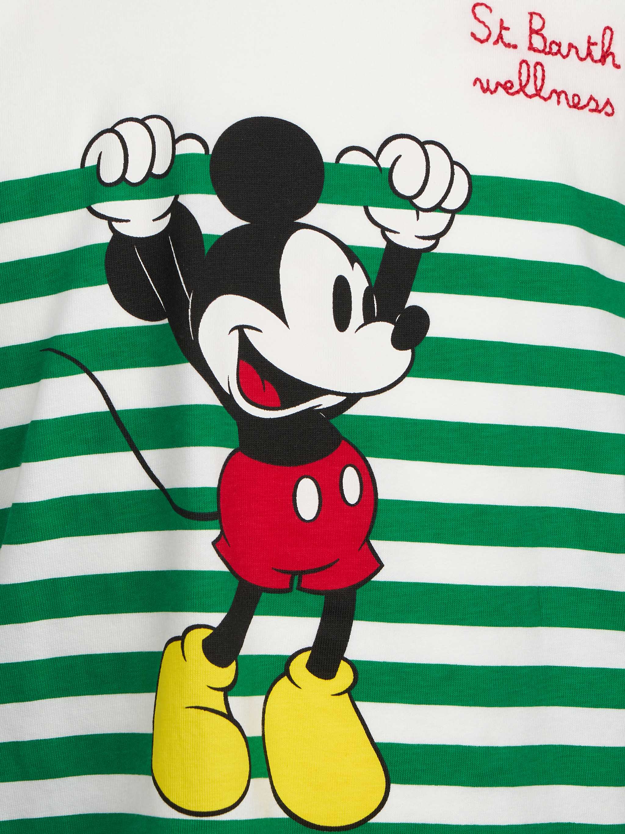 T-shirt da bambino in cotone con stampa e ricamo Topolino | EDIZIONE SPECIALE DISNEY - Image 3