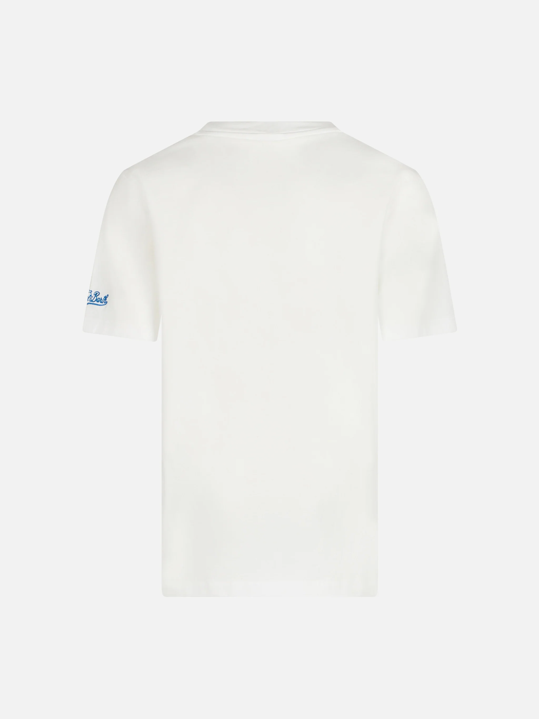 T-shirt in cotone da bambino con stampa SAINT BARTH cycling team | EDIZIONE SPECIALE WARNER BROS - Image 2