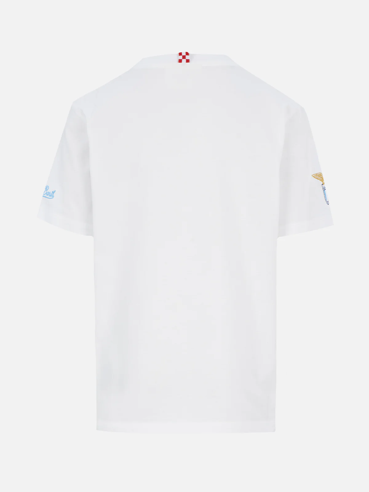 T-shirt da bambino in cotone con ricamo Di Padre in Figlio | EDIZIONE SPECIALE SS LAZIO - Image 2