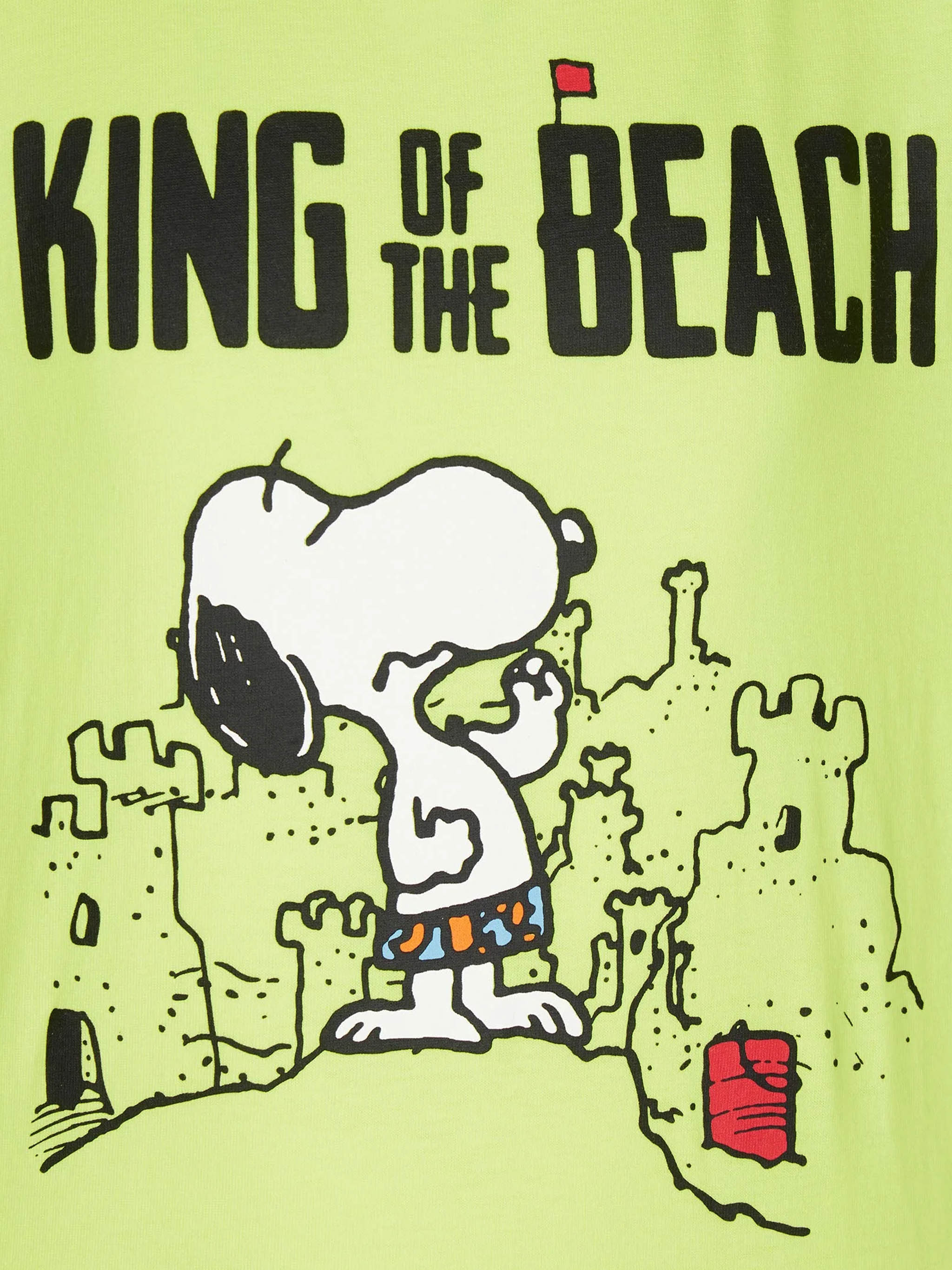 T-shirt da bambino in cotone con stampa Snoopy | EDIZIONE SPECIALE PEANUTS® - Image 2