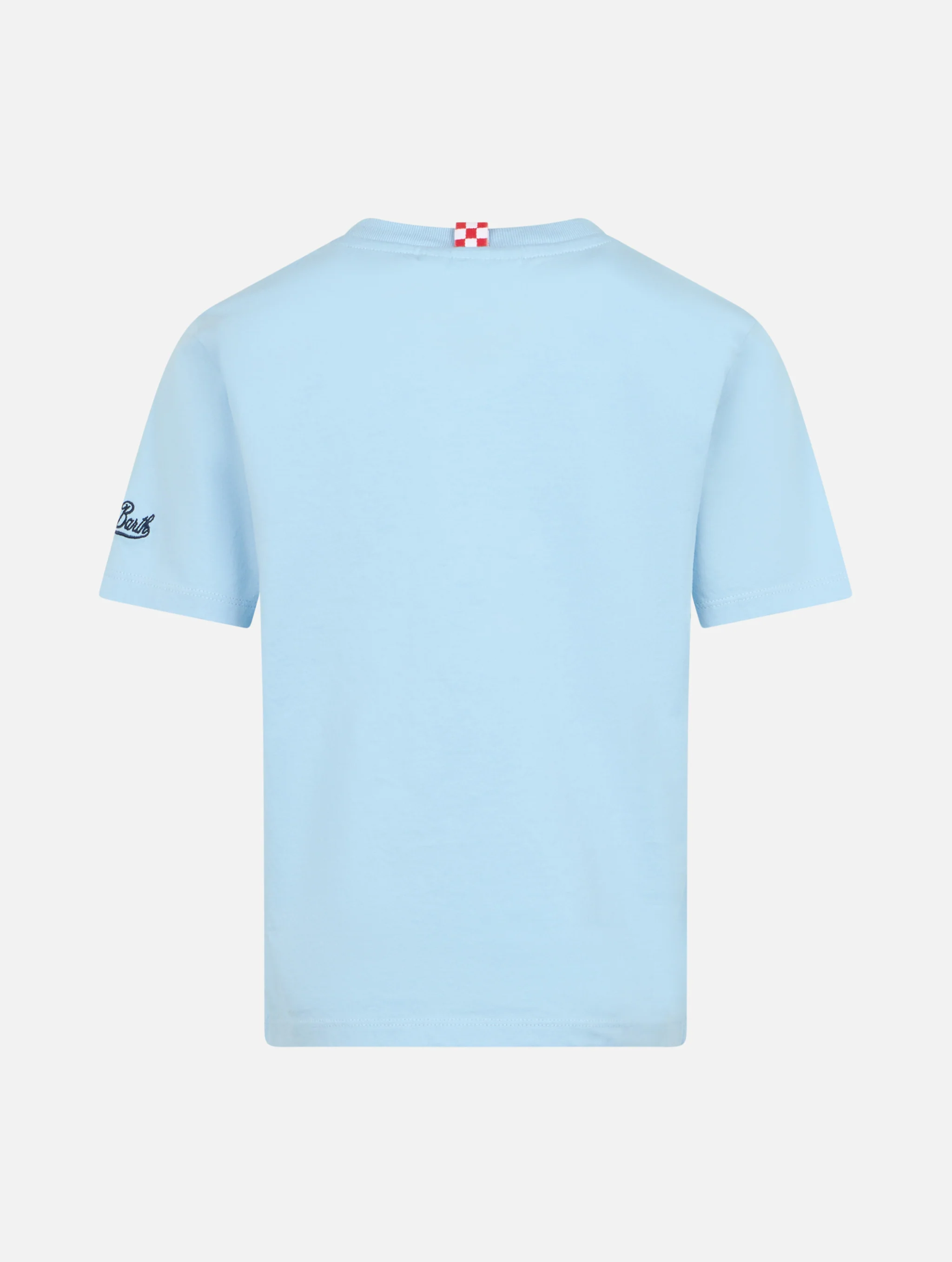 T-shirt da bambino in cotone con stampa coccodrillo St. Barth best friends - Image 3