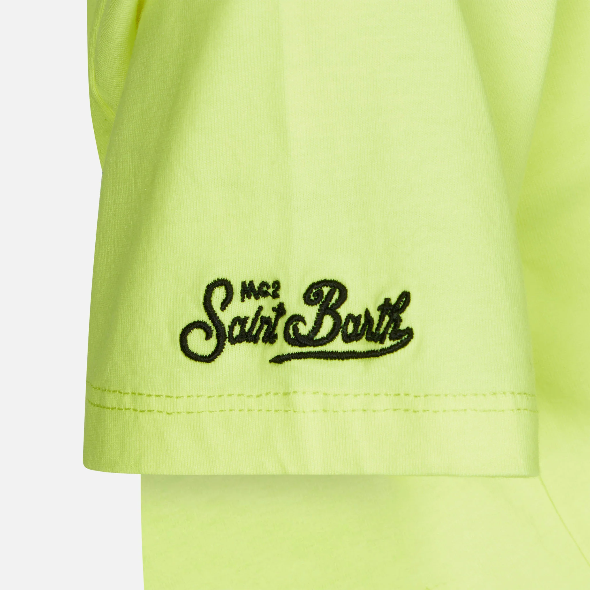 T-shirt da bambino in cotone con stampa St. Barth Surfer - Image 2