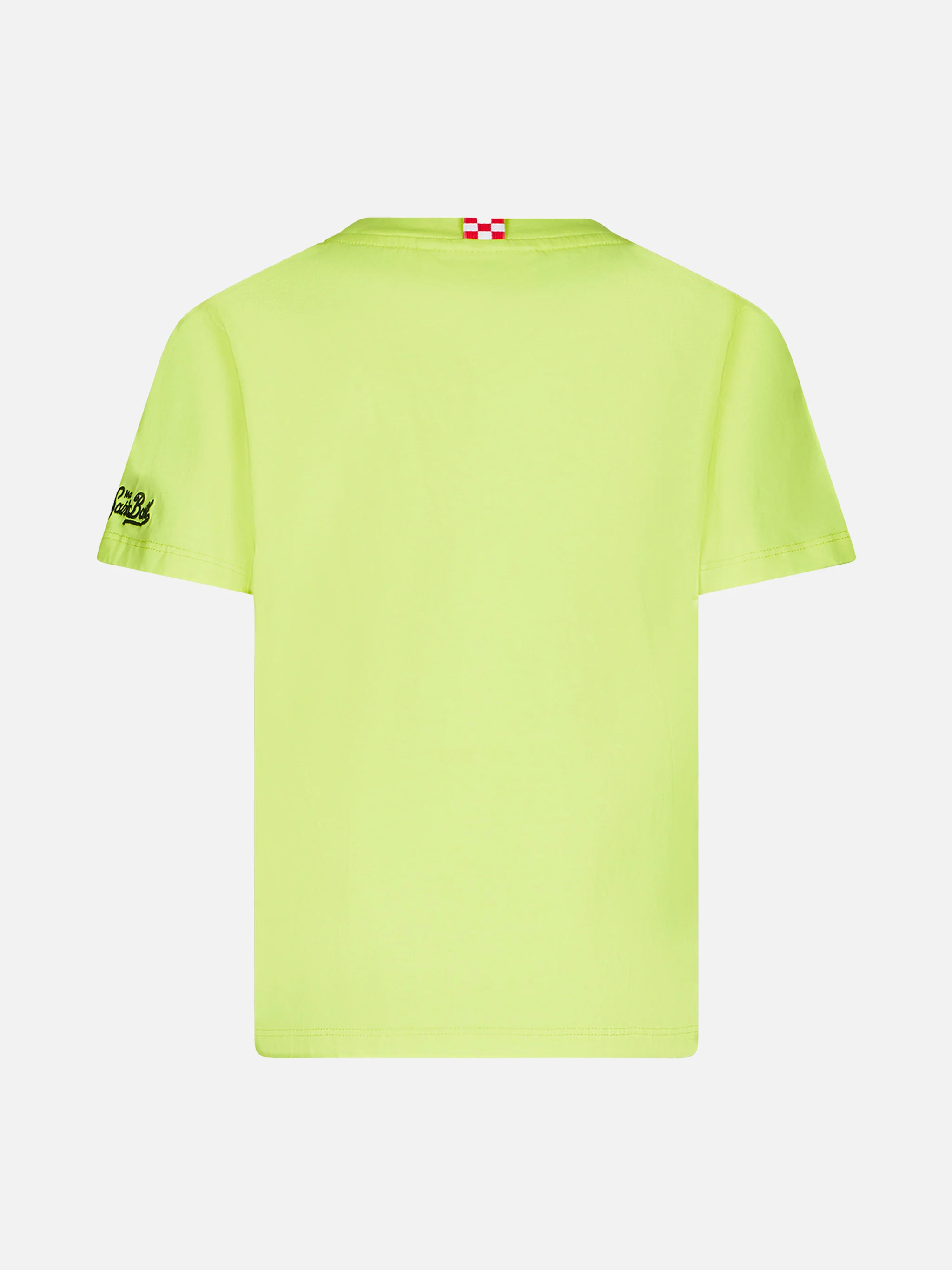 T-shirt da bambino in cotone con stampa St. Barth Surfer - Image 3