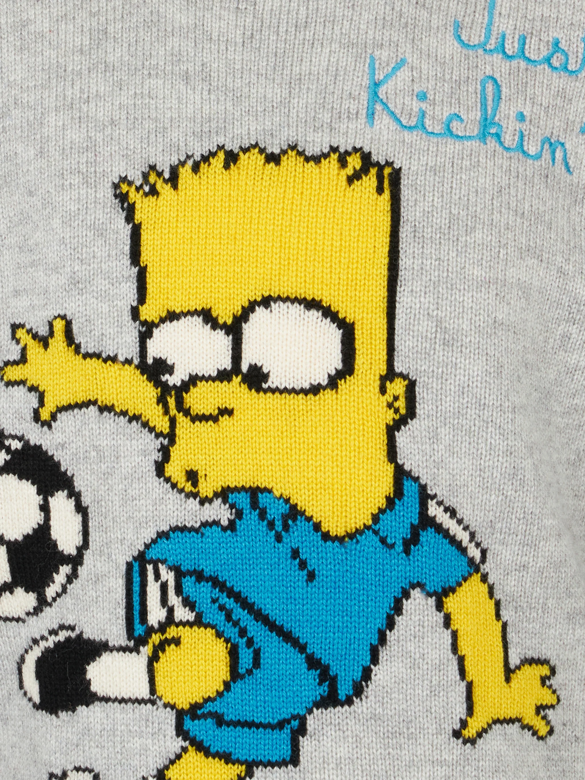 Maglione da bambino girocollo con stampa Bart Simpson |THE SIMPSON SPECIAL EDITION - Image 2