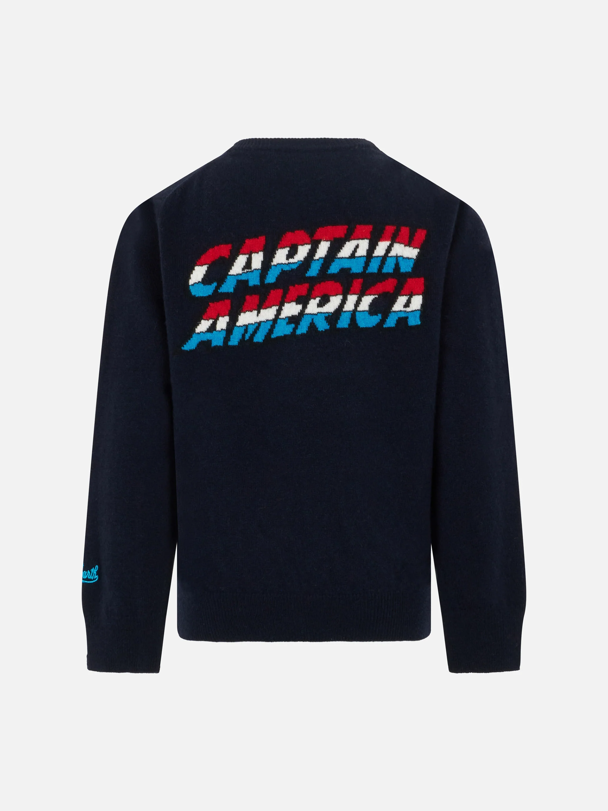 Maglione girocollo da bambino con stampa Capitan America |MARVEL SPECIAL EDITION - Image 2