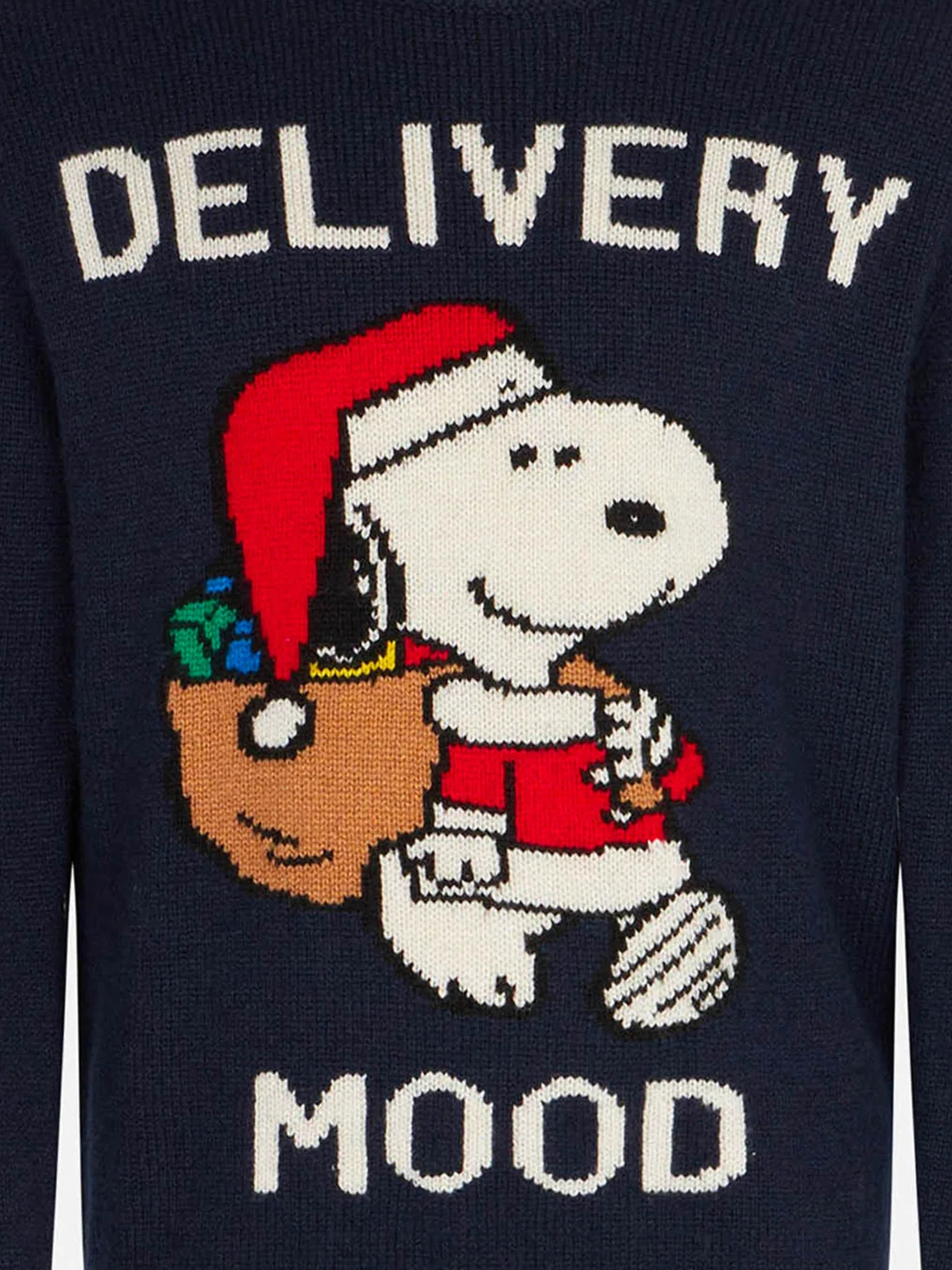 Maglione da bambino girocollo con stampa Snoopy natalizia | EDIZIONE SPECIALE PEANUTS™ - Image 3