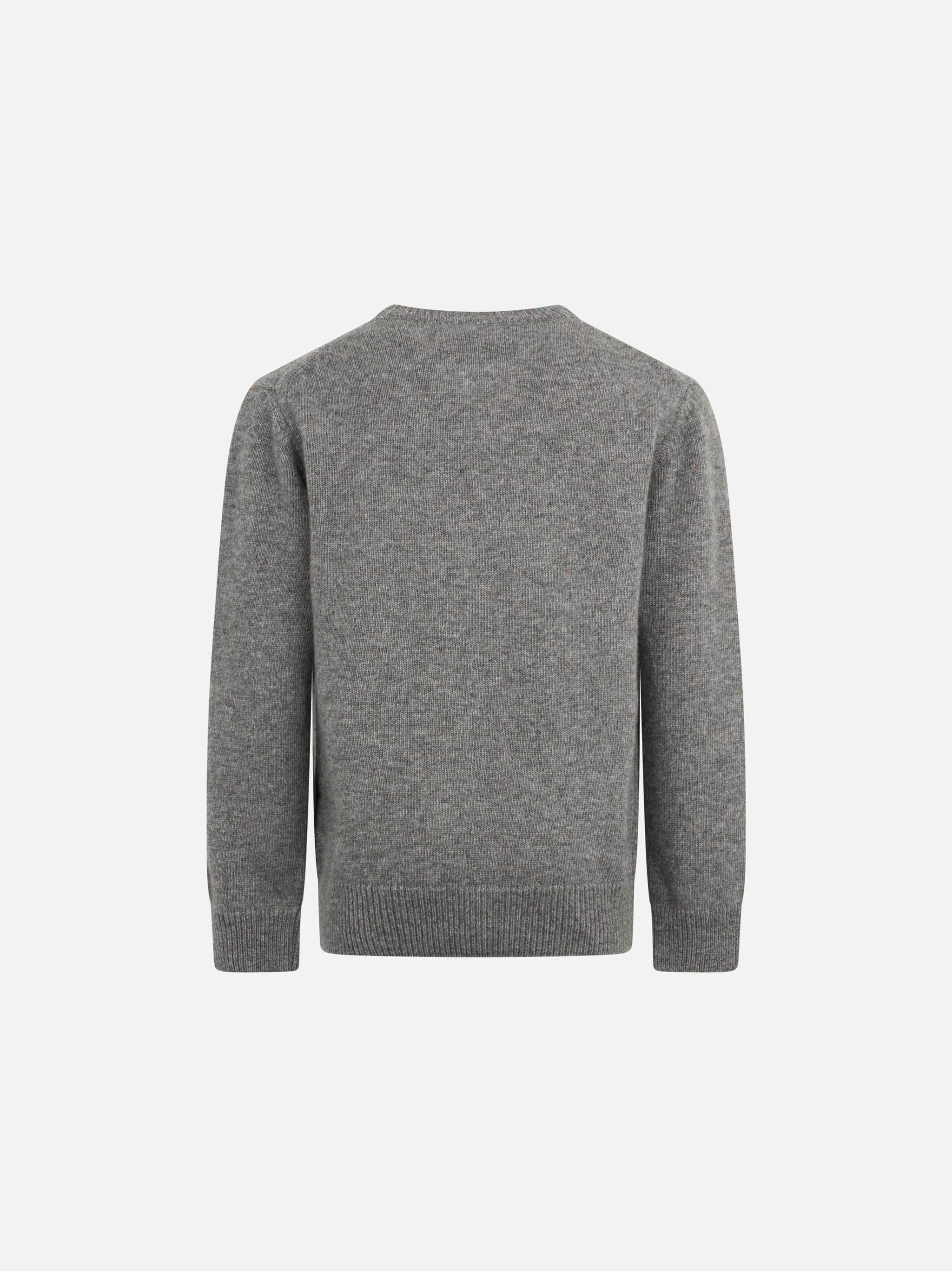 Maglione girocollo da bambino con stampa cappello Cortina - Image 3