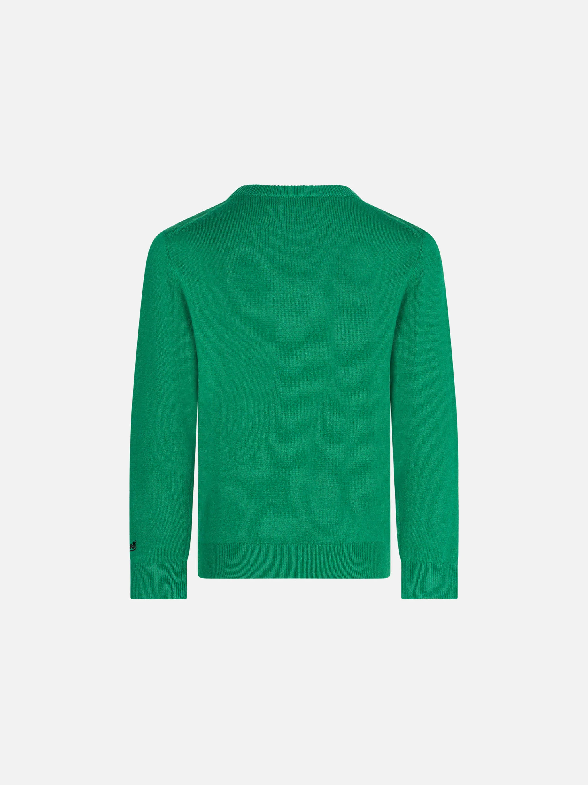 Maglione da bambino girocollo con stampa montagne - Image 2