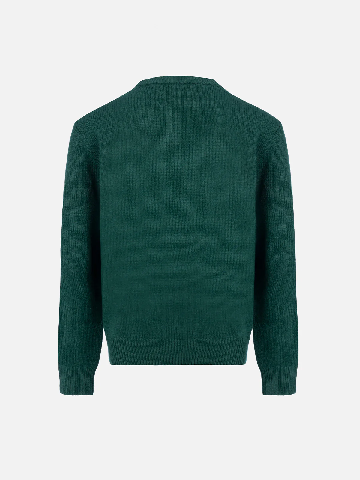 Maglione girocollo verde da bambino con sciarpa beagle Douglas - Image 2
