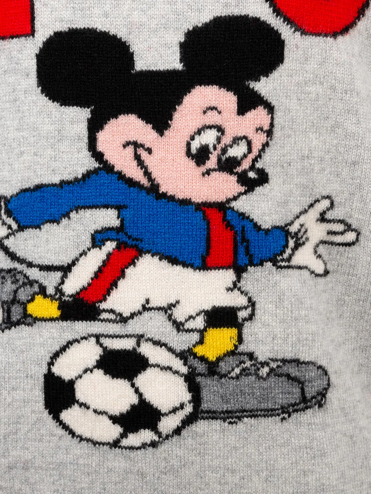 Maglione girocollo grigio da bambino Douglas con stampa di Topolino | EDIZIONE SPECIALE DISNEY - Image 3