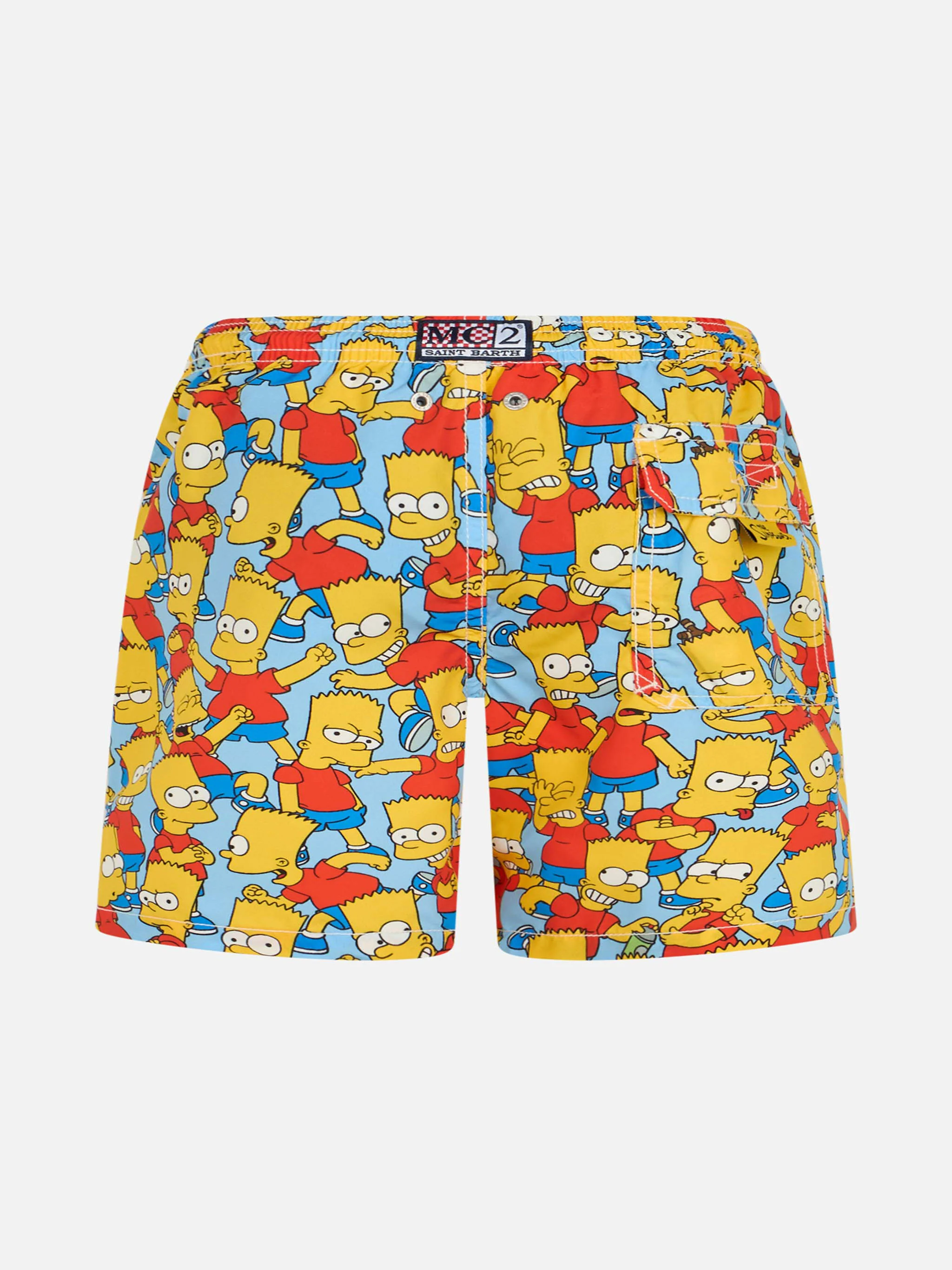 Costume da bagno Jean da bambino di media lunghezza con stampa Bart Simpson | L'EDIZIONE SPECIALE SIMPSON - Image 2