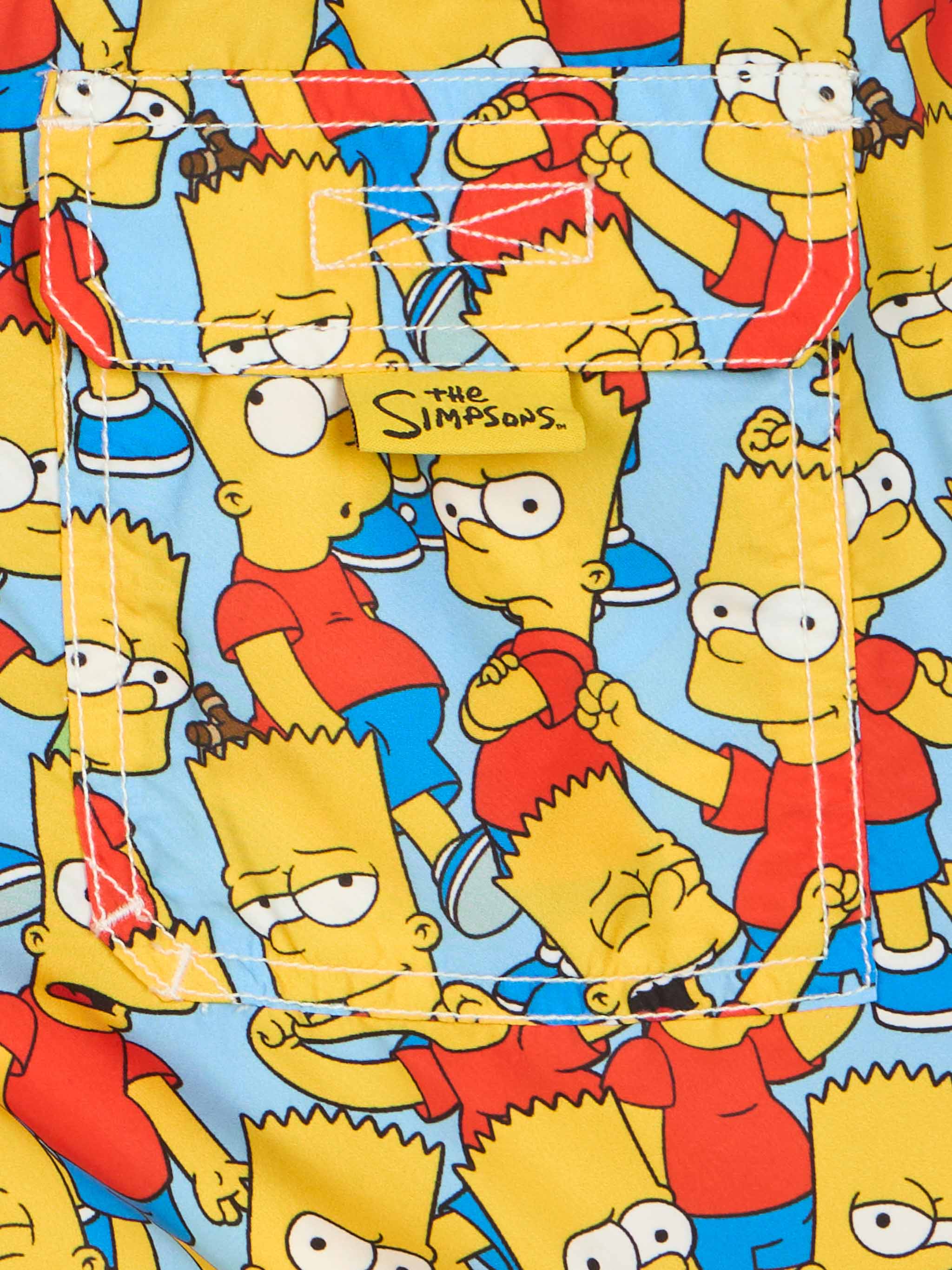 Costume da bagno Jean da bambino di media lunghezza con stampa Bart Simpson | L'EDIZIONE SPECIALE SIMPSON - Image 3