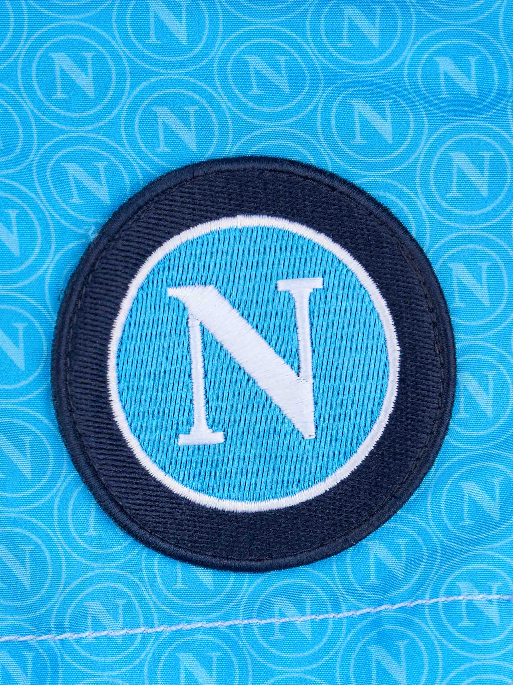 Costume da bagno da bambino di media lunghezza Jean con stampa Napoli | EDIZIONE SPECIALE SSC NAPOLI - Image 3