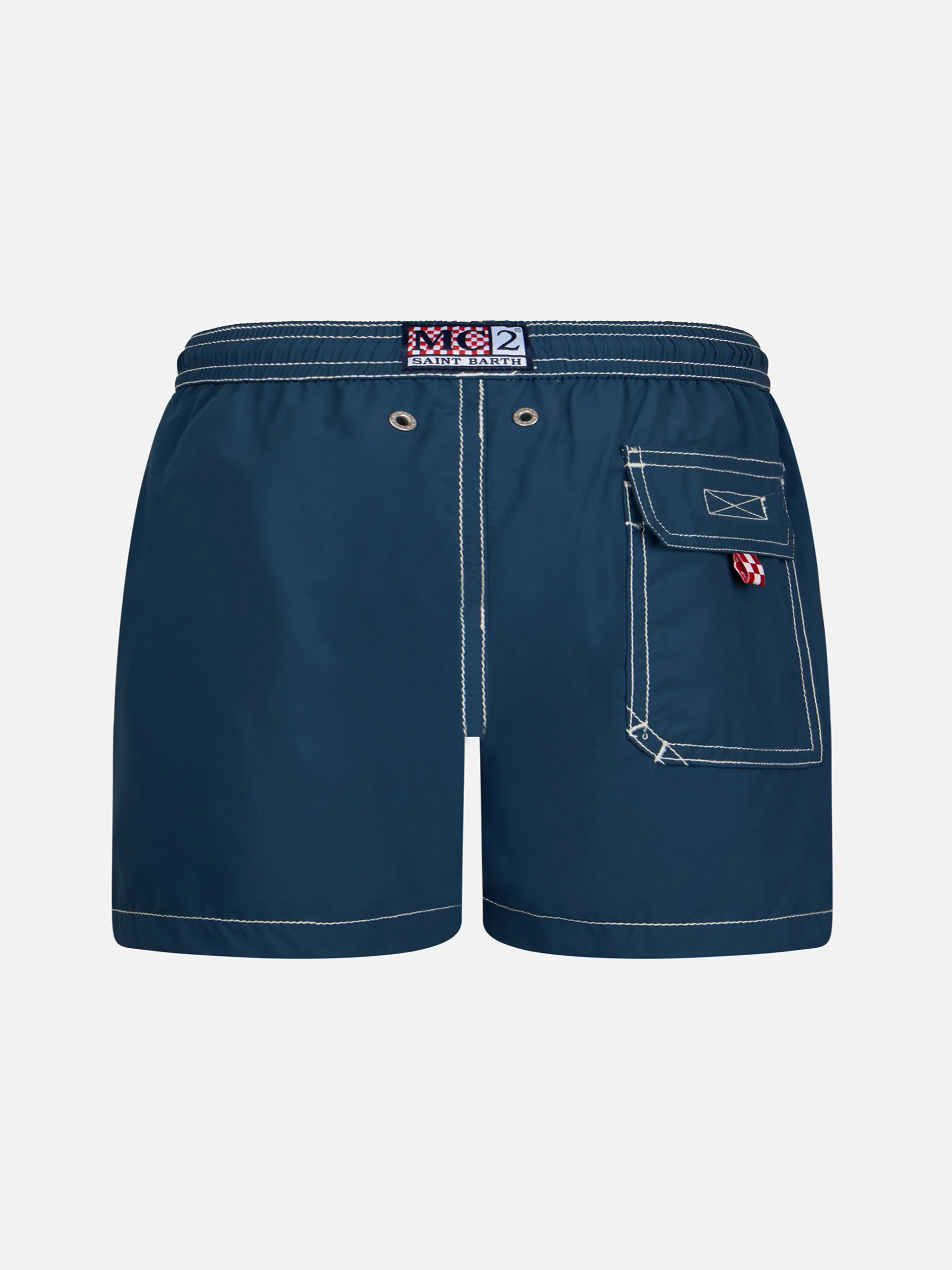 Costume da bagno da bambino di media lunghezza blu navy Patmos Jr - Image 2