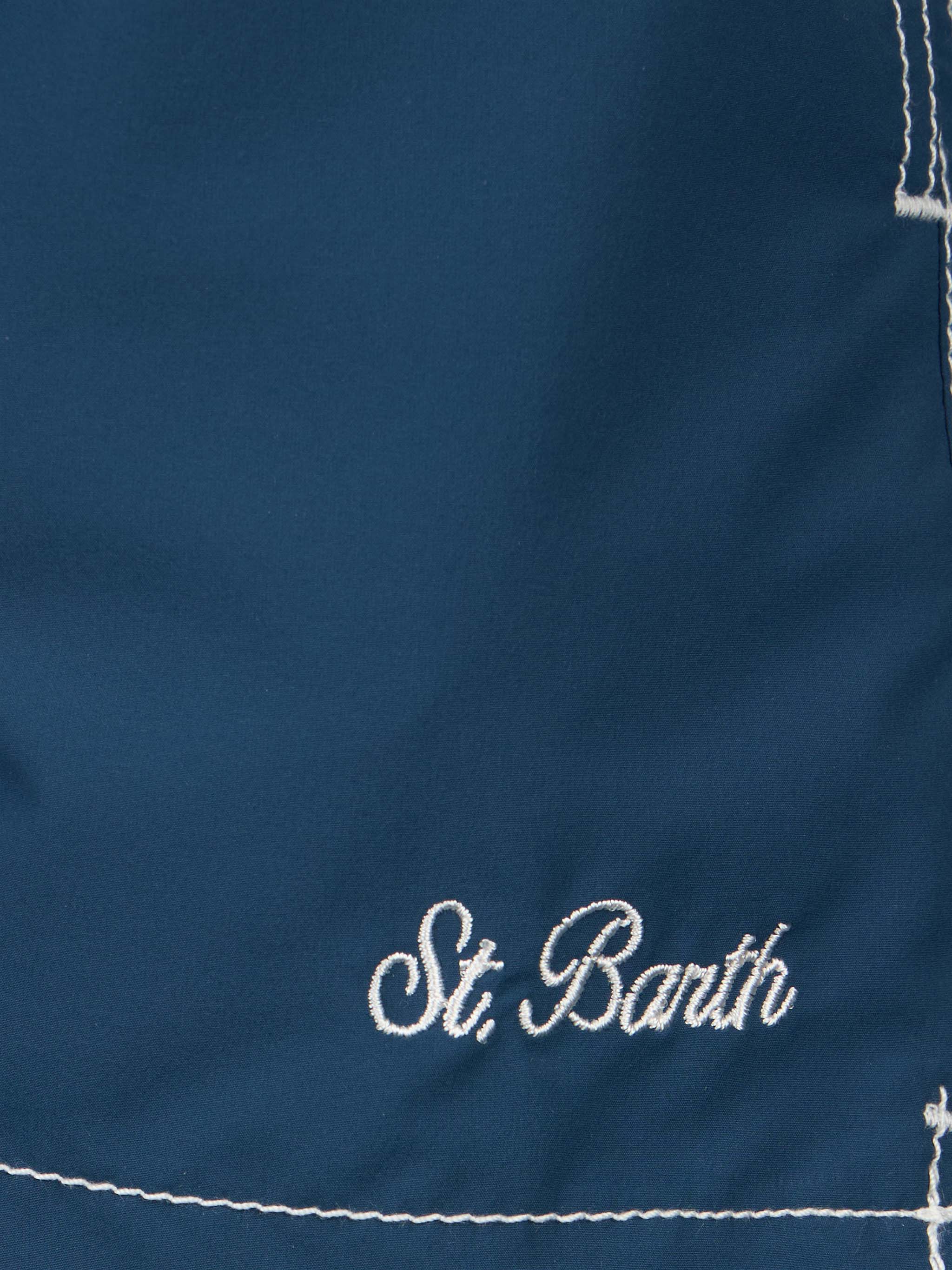 Costume da bagno da bambino di media lunghezza blu navy Patmos Jr - Image 3