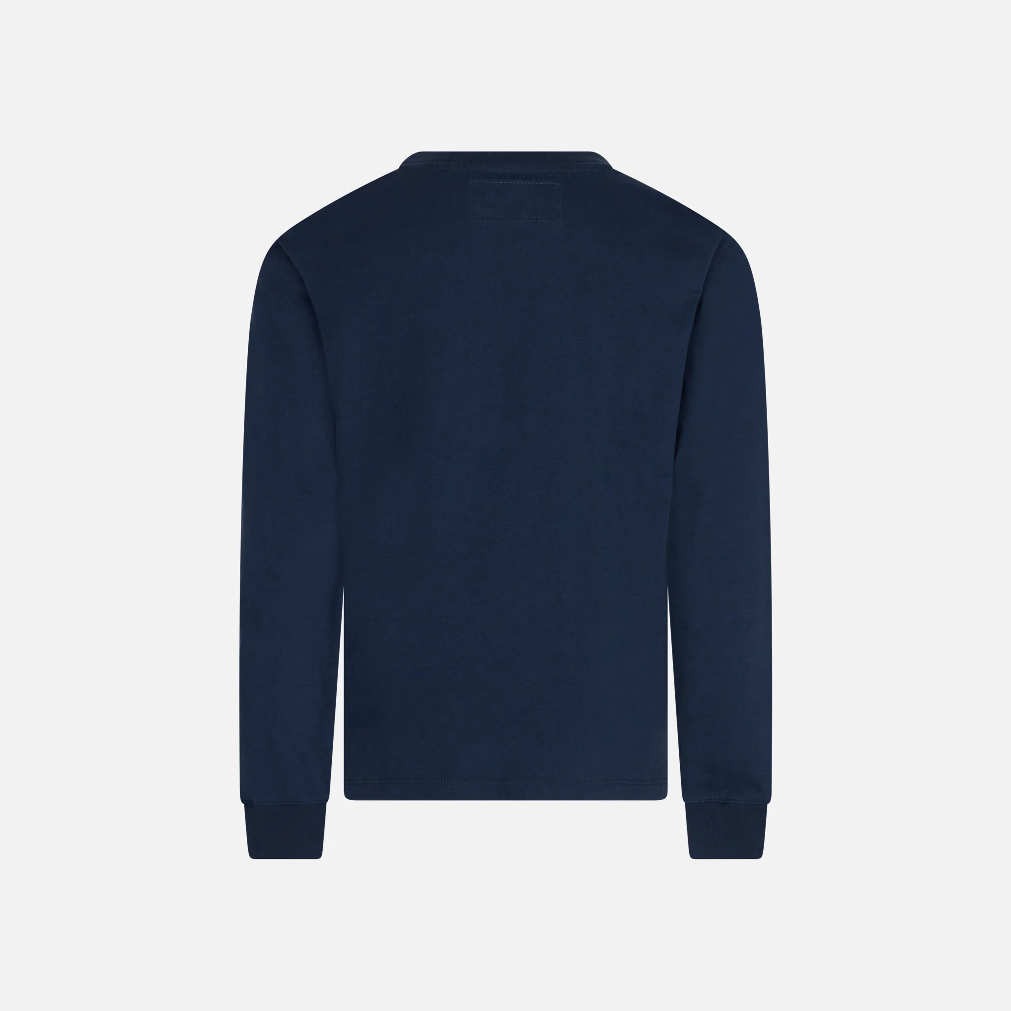 T-shirt da bambino blu navy con stampa - Image 3