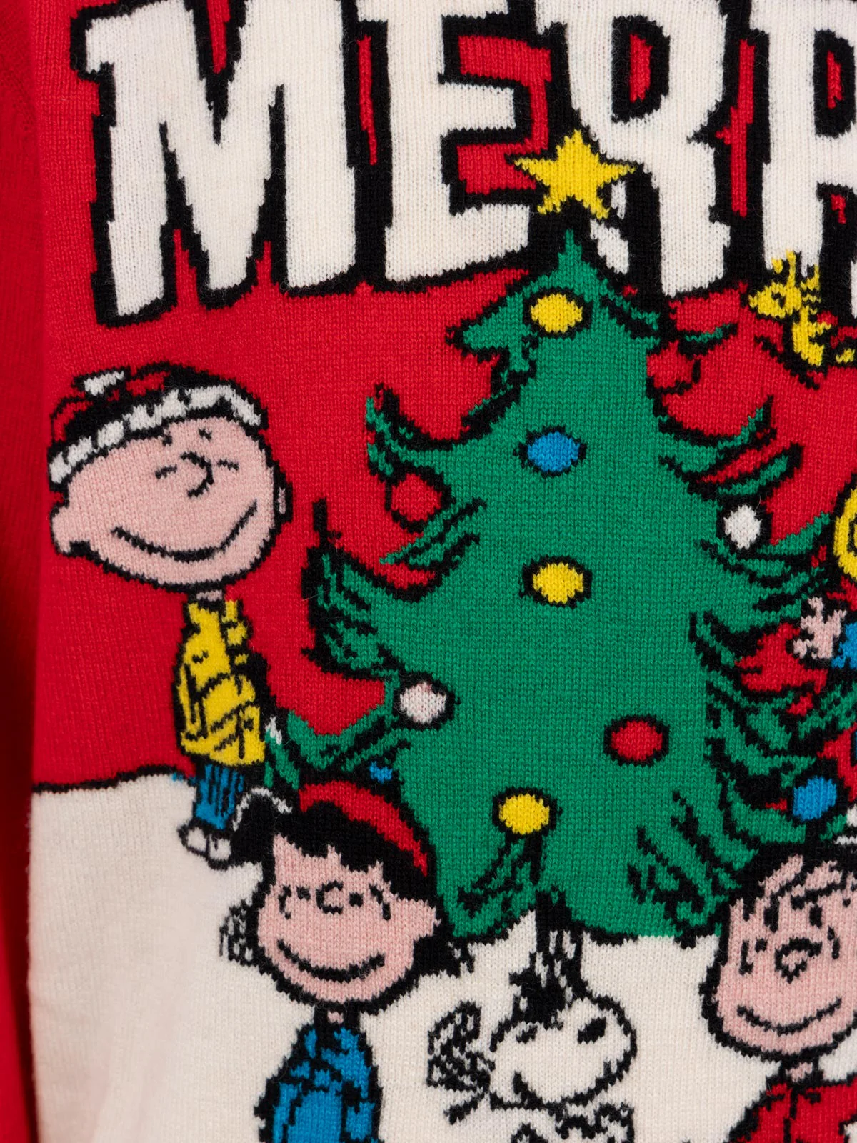 Maglione girocollo rosso da bambino Douglas con stampa Penauts | SNOOPY PEANUTS EDIZIONE SPECIALE - Image 3