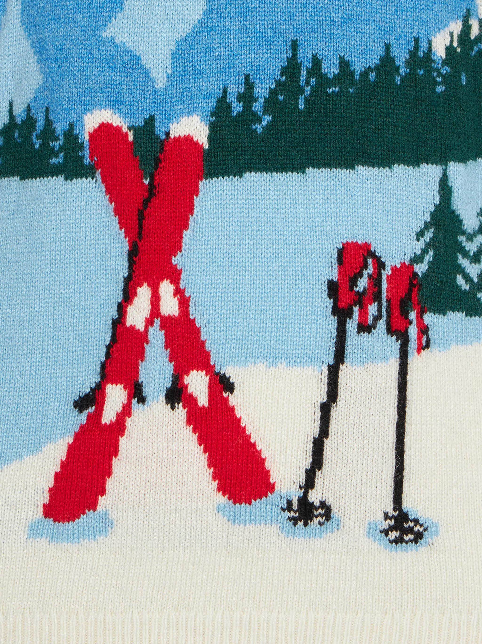 Maglione da bambino con stampa cartolina montagne - Image 3