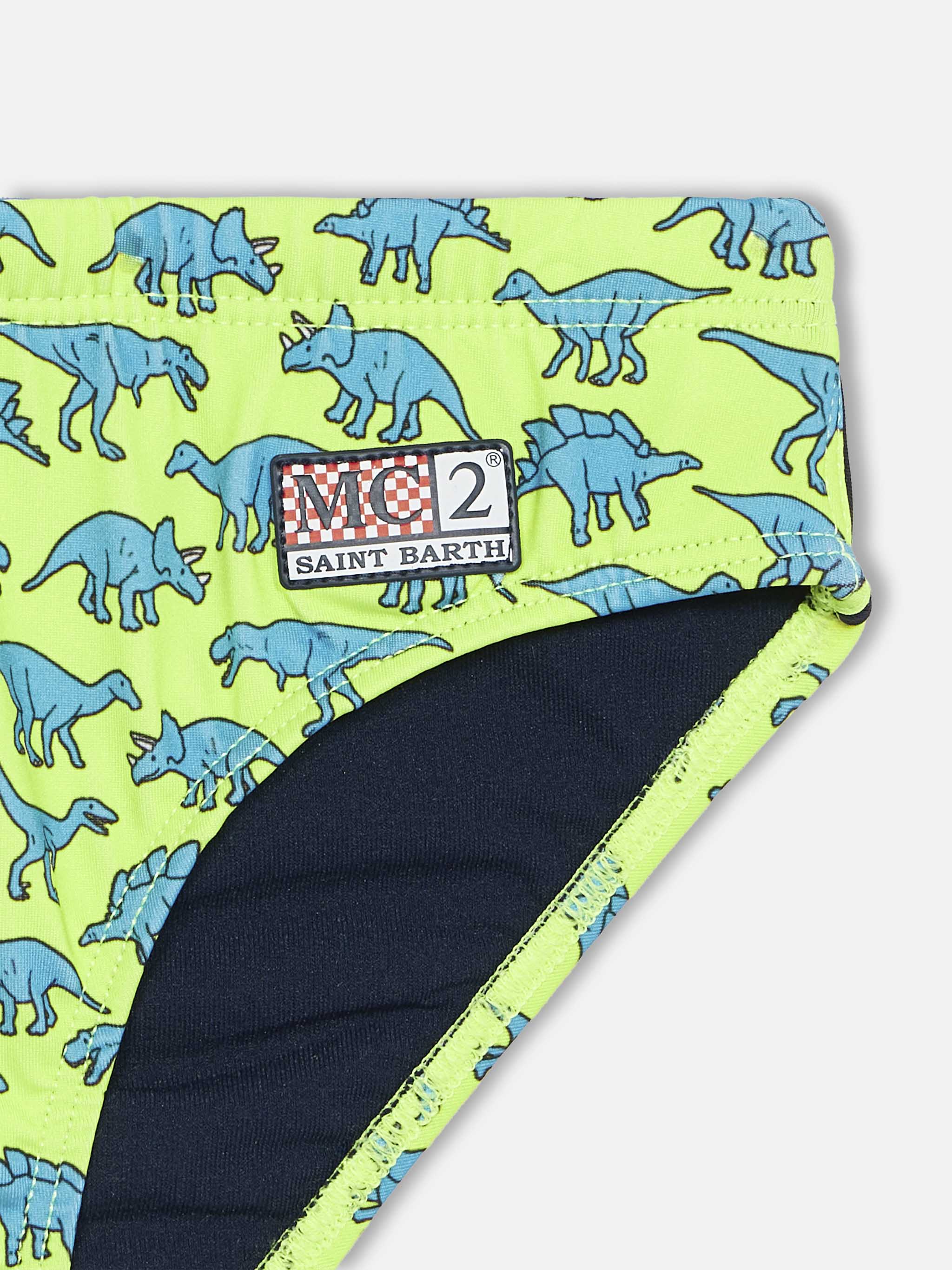 Slip da bagno da bambino Billy con stampa dinosauri - Image 3