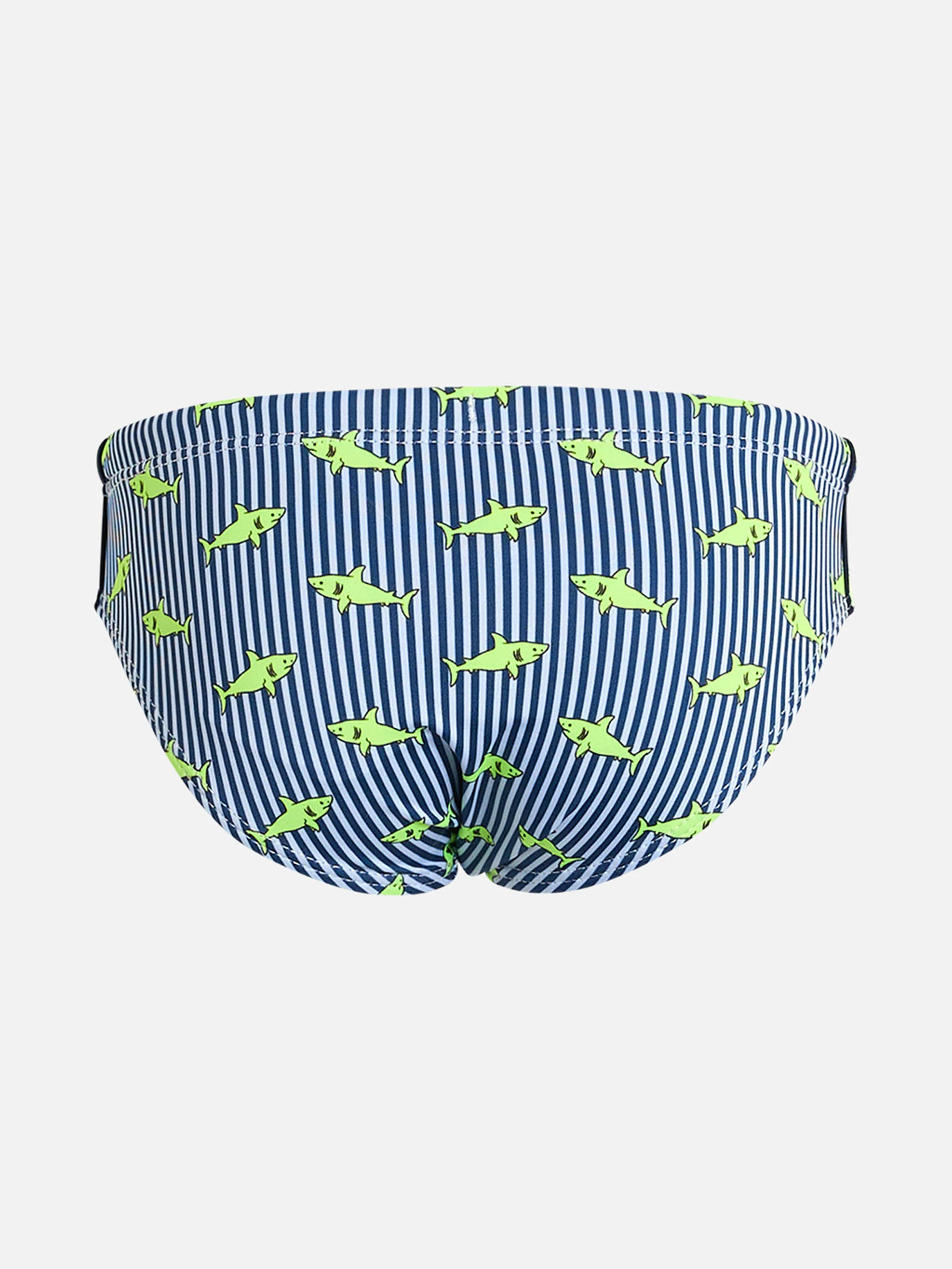 Slip da bagno da bambino Billy con stampa squali - Image 2