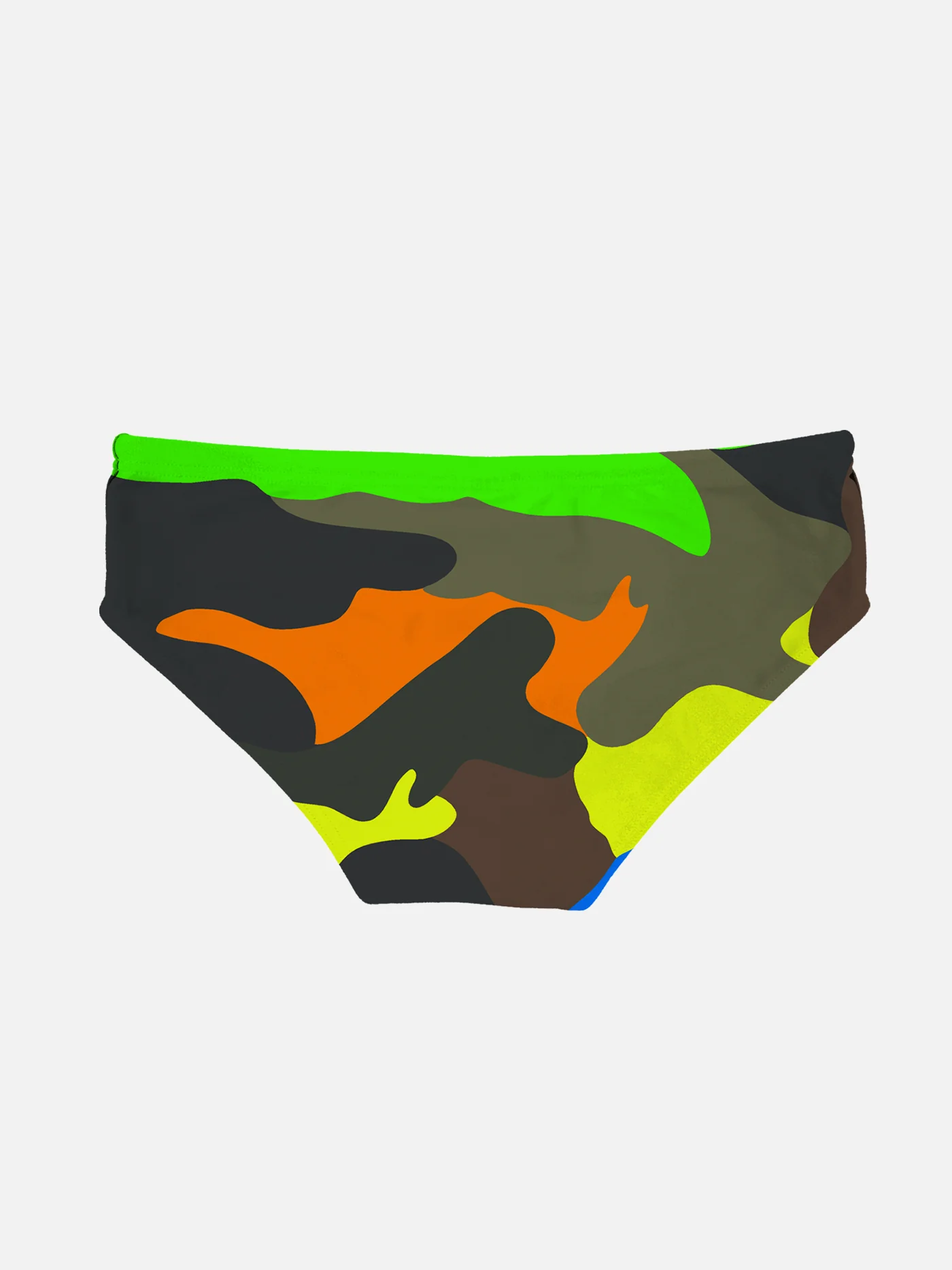 Slip da bagno da bambino con stampa mimetica multicolore - Image 2