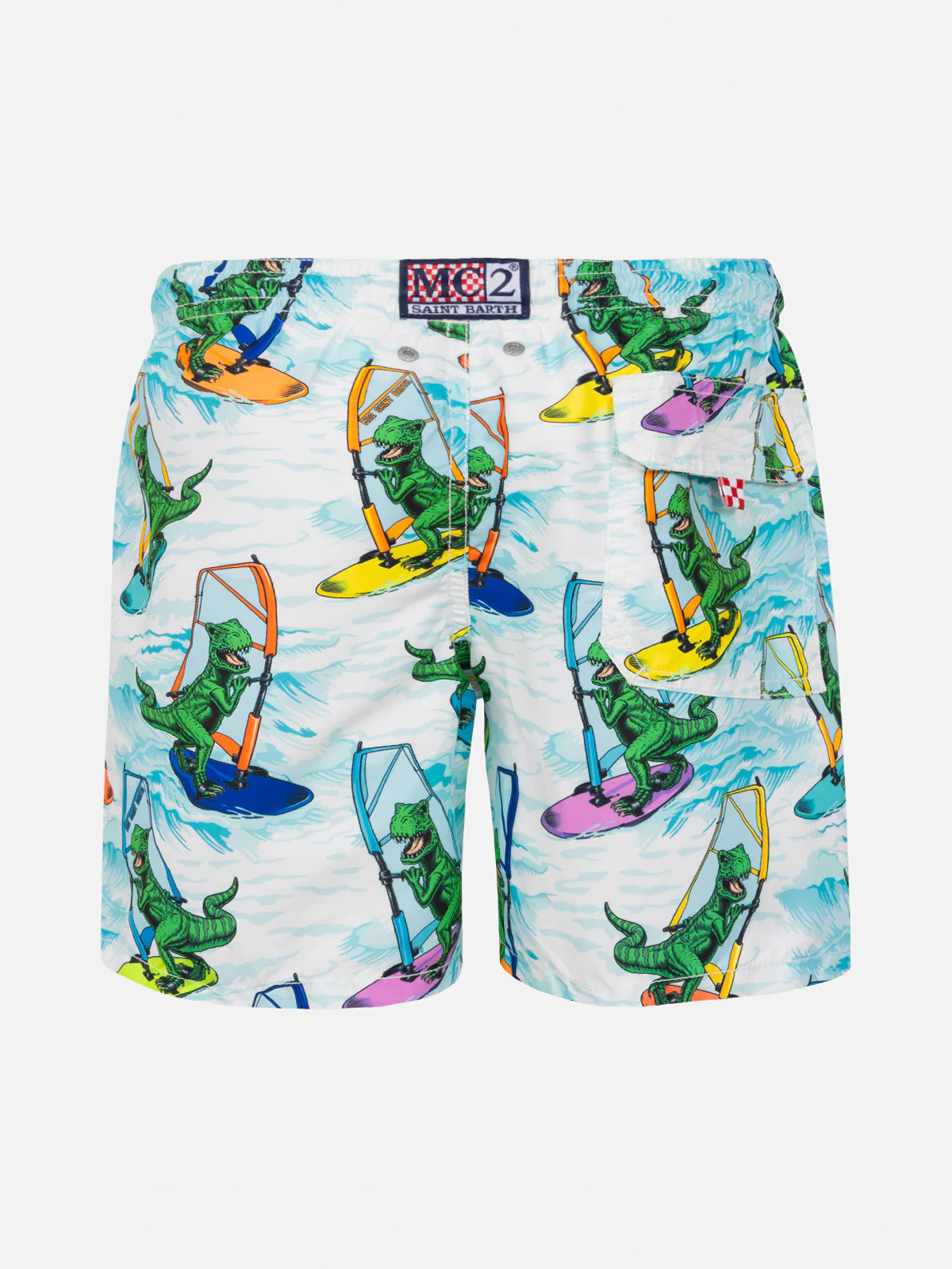 Costume da bagno da bambino con stampa di dinosauri - Image 4