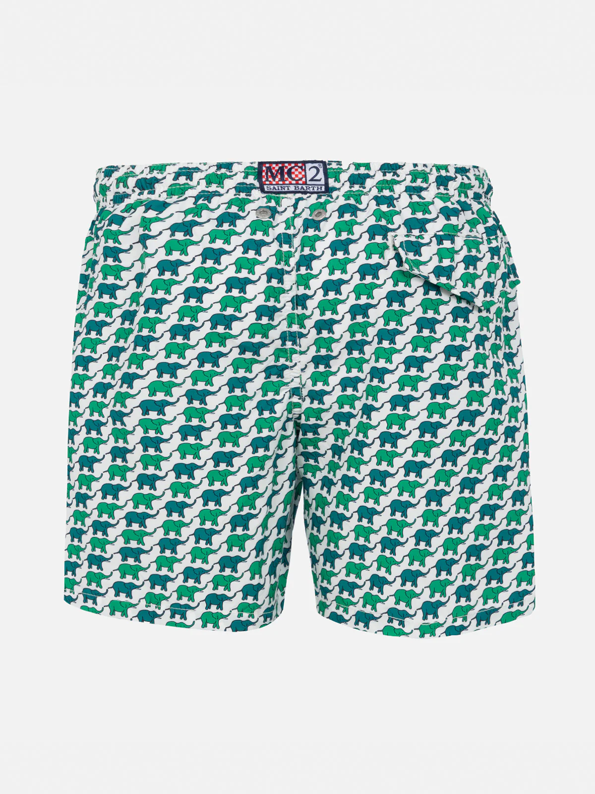 Costume da bagno da bambino con stampa elefante - Image 2