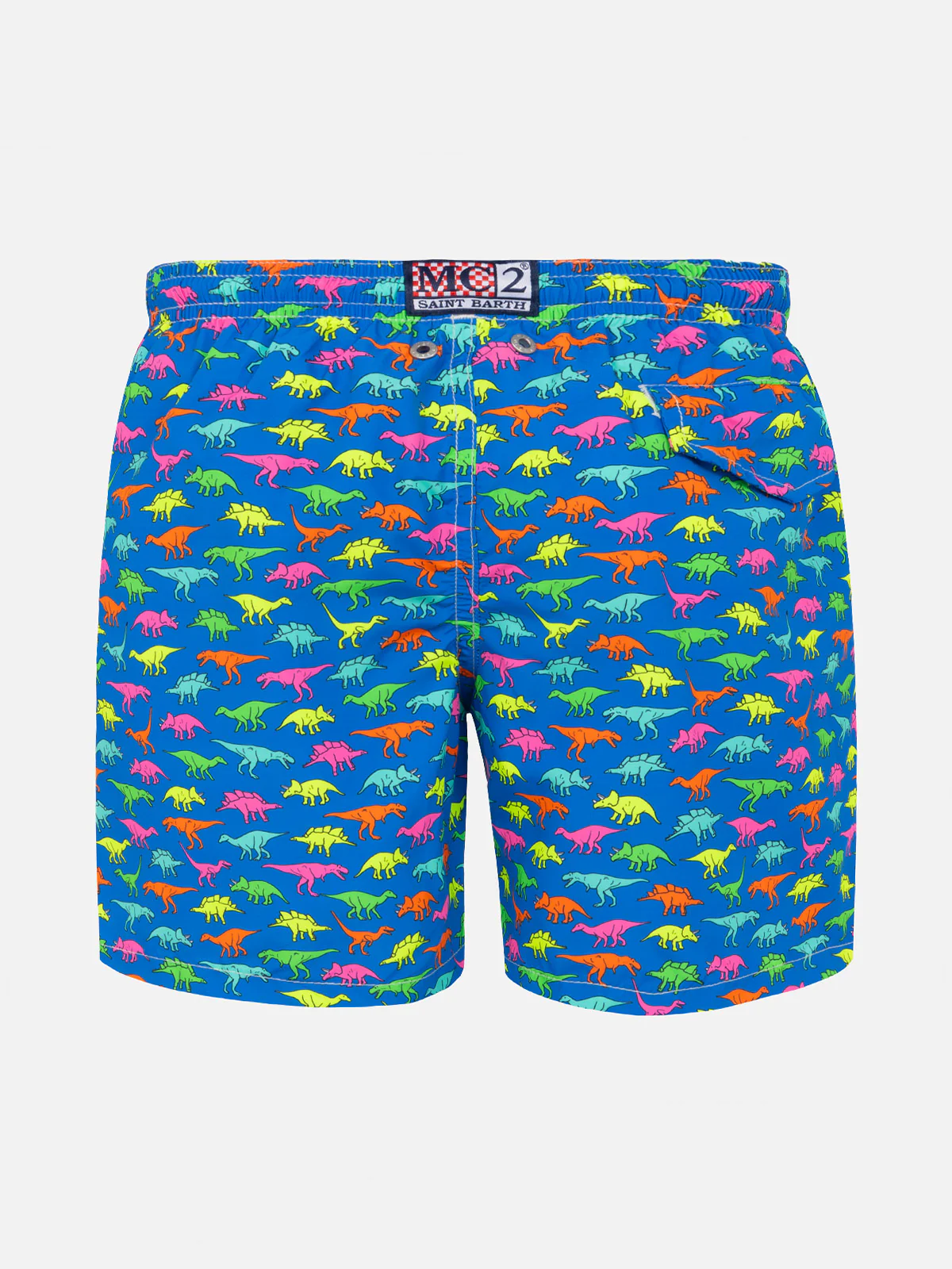 Costume da bagno da bambino con stampa dinosauri multicolore - Image 2