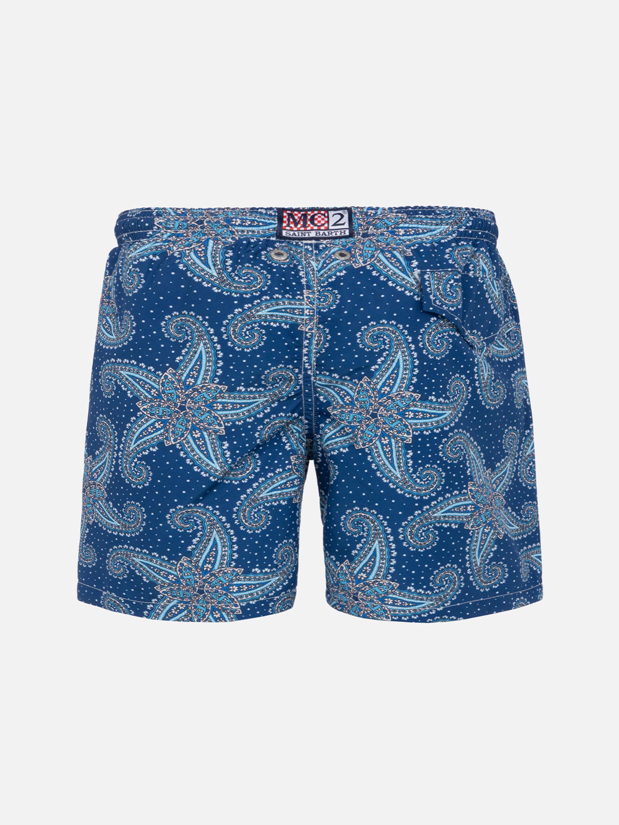 Costume da bagno da bambino con stampa paisley - Image 2