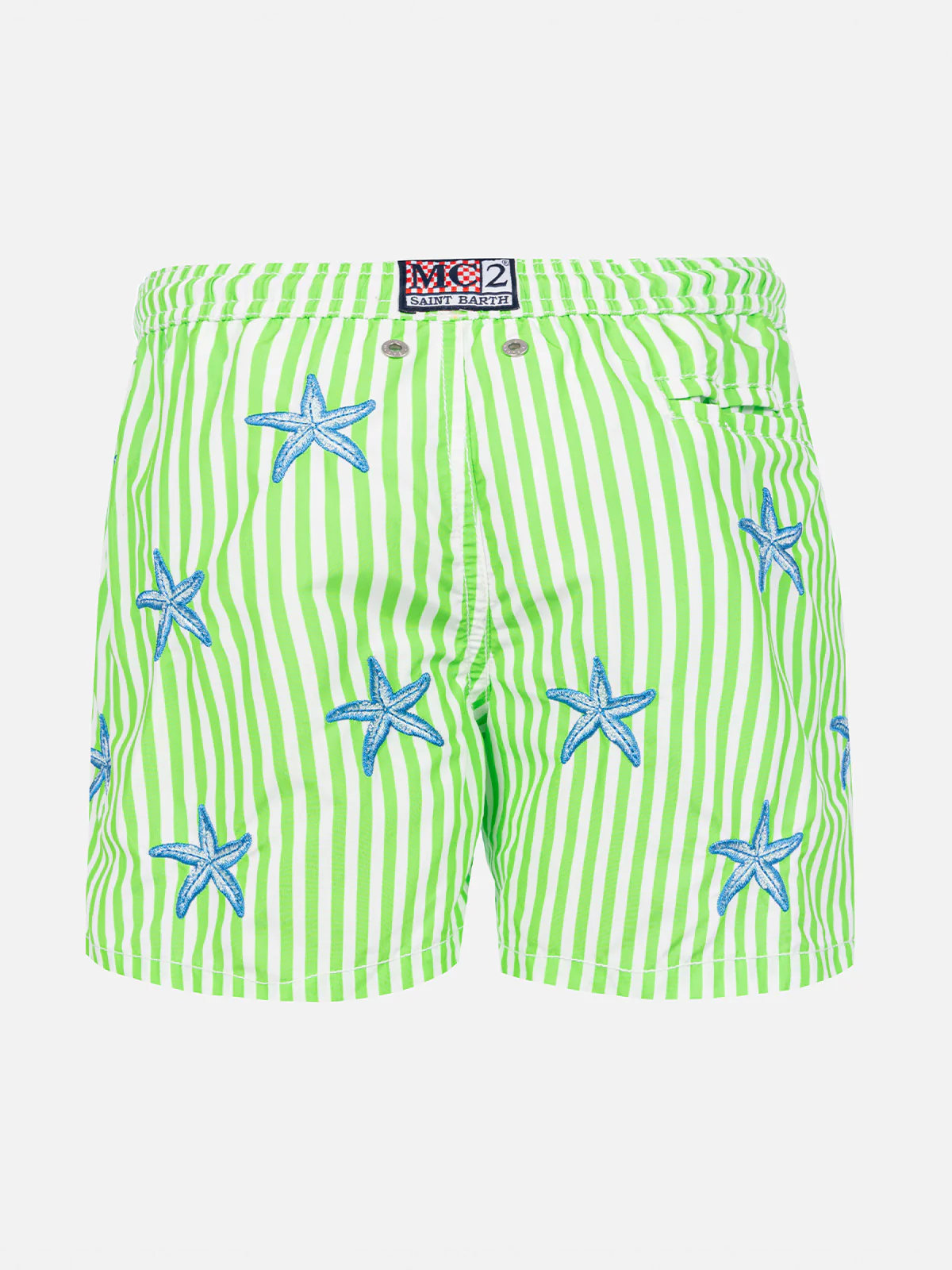 Costume da bagno classico da bambino con ricamo di stelle marine - Image 2